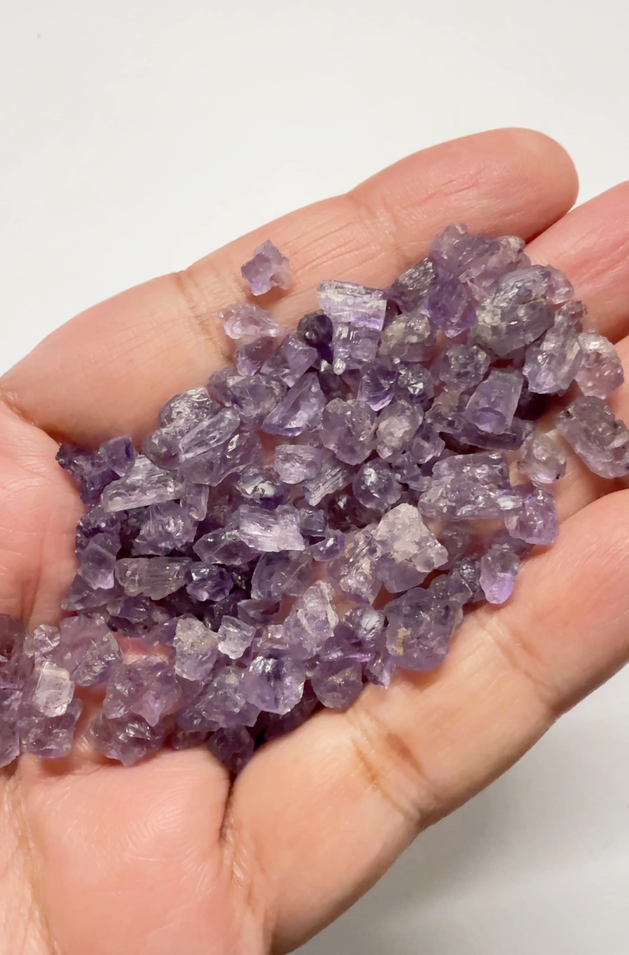 Purple Scapolite Crystals, Specimen Grade, Untreated Unheated. From Morogoro in Tanzania, blind pour, price per stone