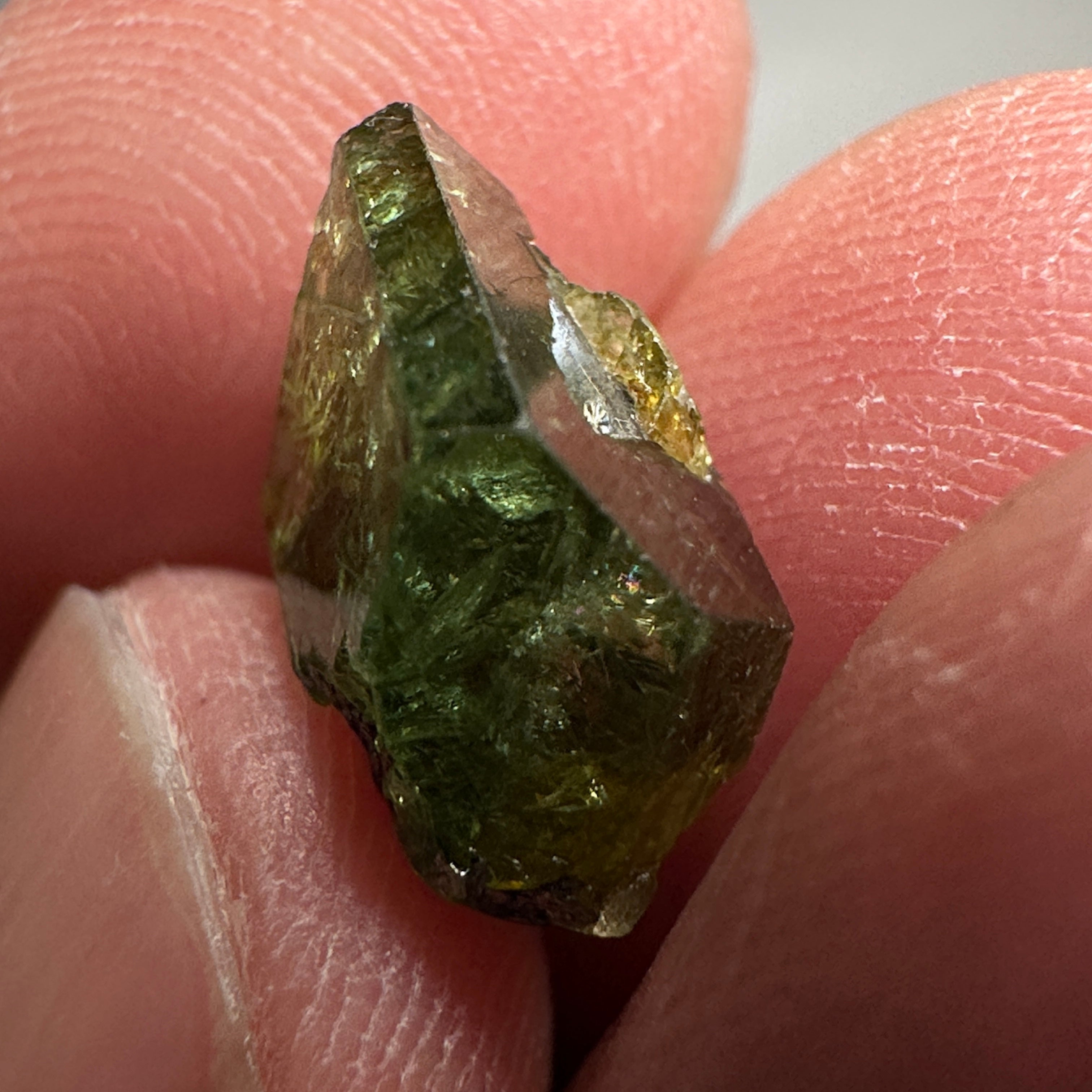 Tsavorite Crystal, 6.03ct, Merelani. Tanzania, Untreated Unheated