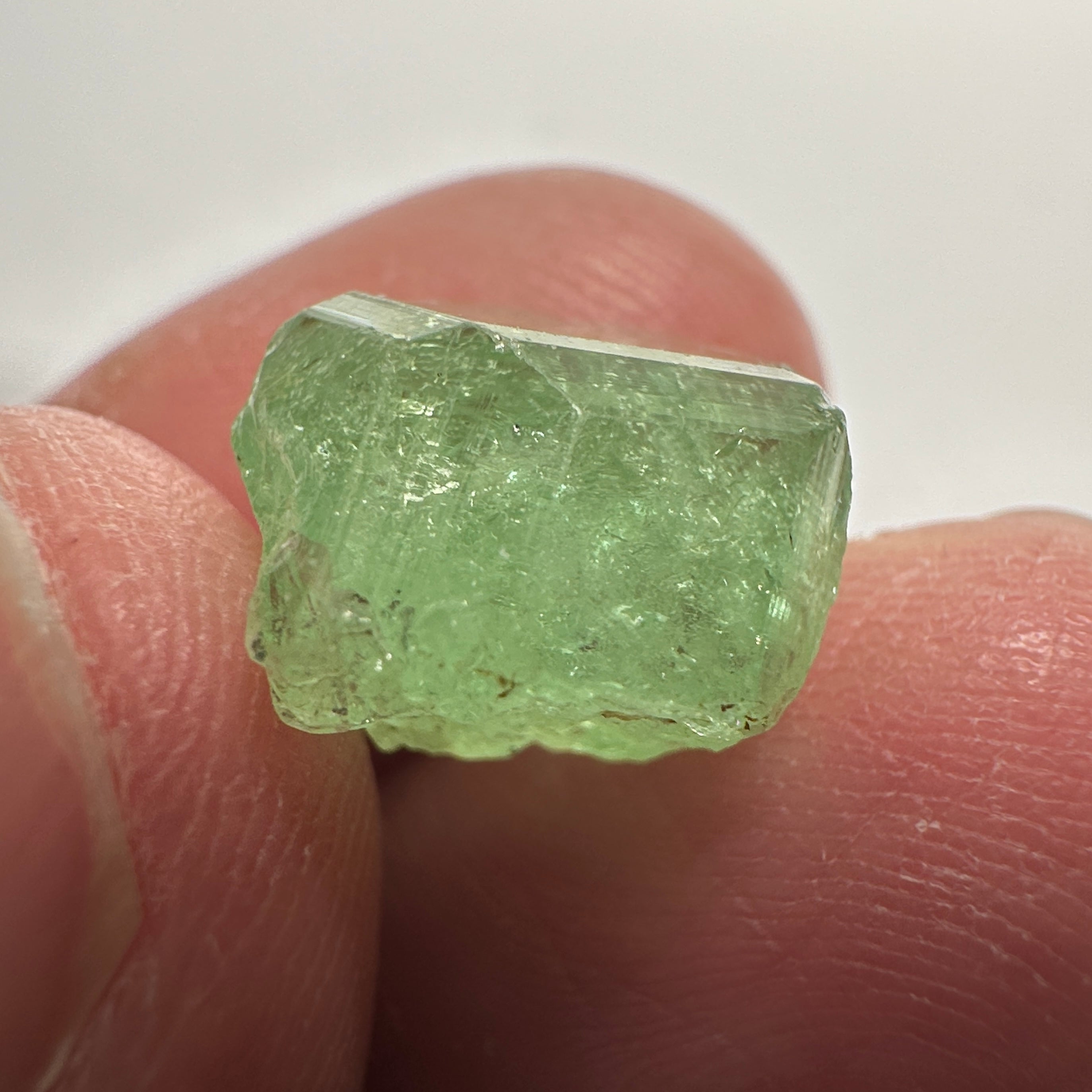 Tsavorite Crystal on Matrix. 10.94ct, Merelani. Tanzania