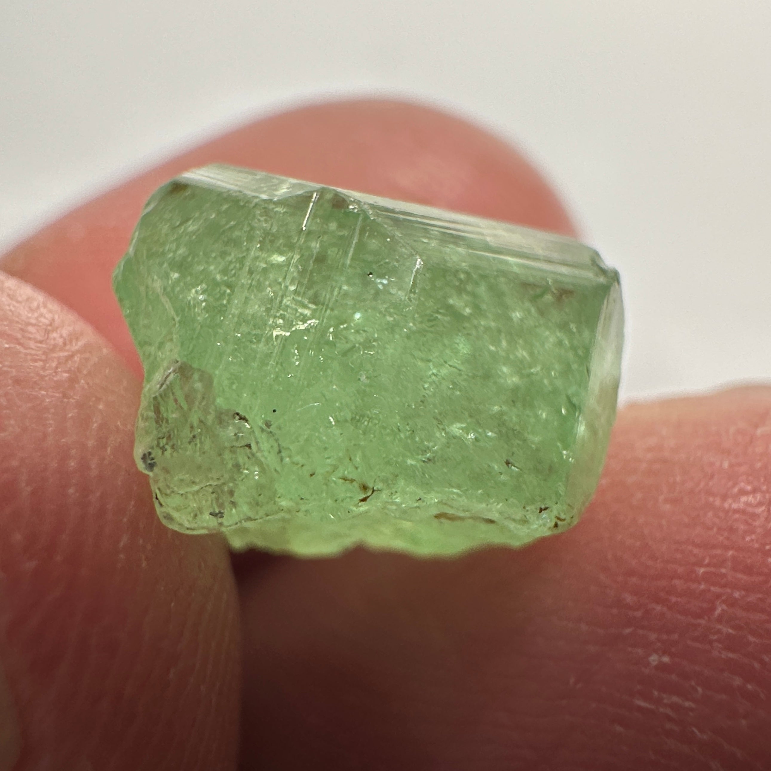 Tsavorite Crystal on Matrix. 10.94ct, Merelani. Tanzania