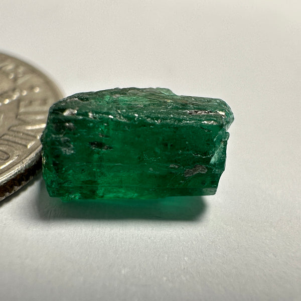 Emerald Crystal, 1.84ct, Tanzania, Untreated Unheated, No Oil