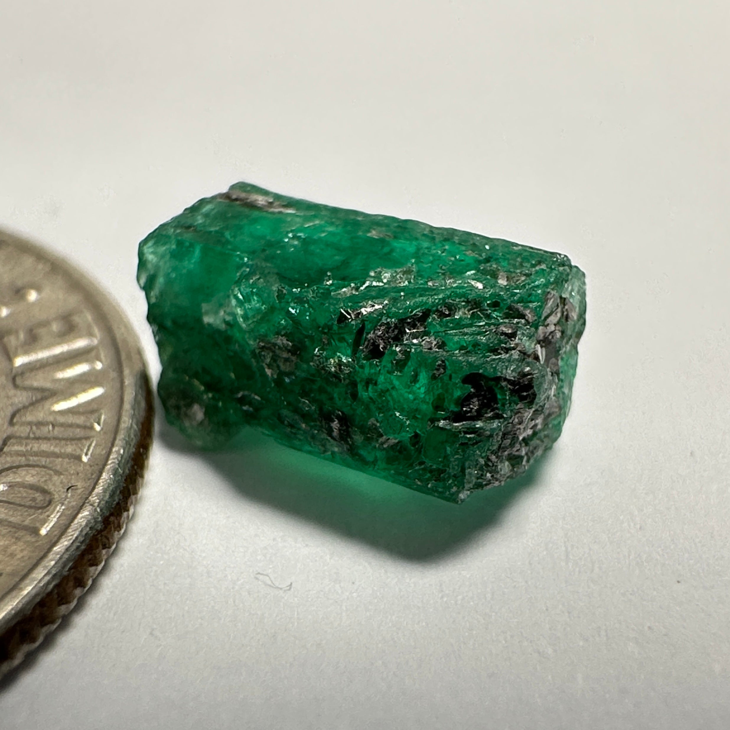 Emerald Crystal, 1.84ct, Tanzania, Untreated Unheated, No Oil