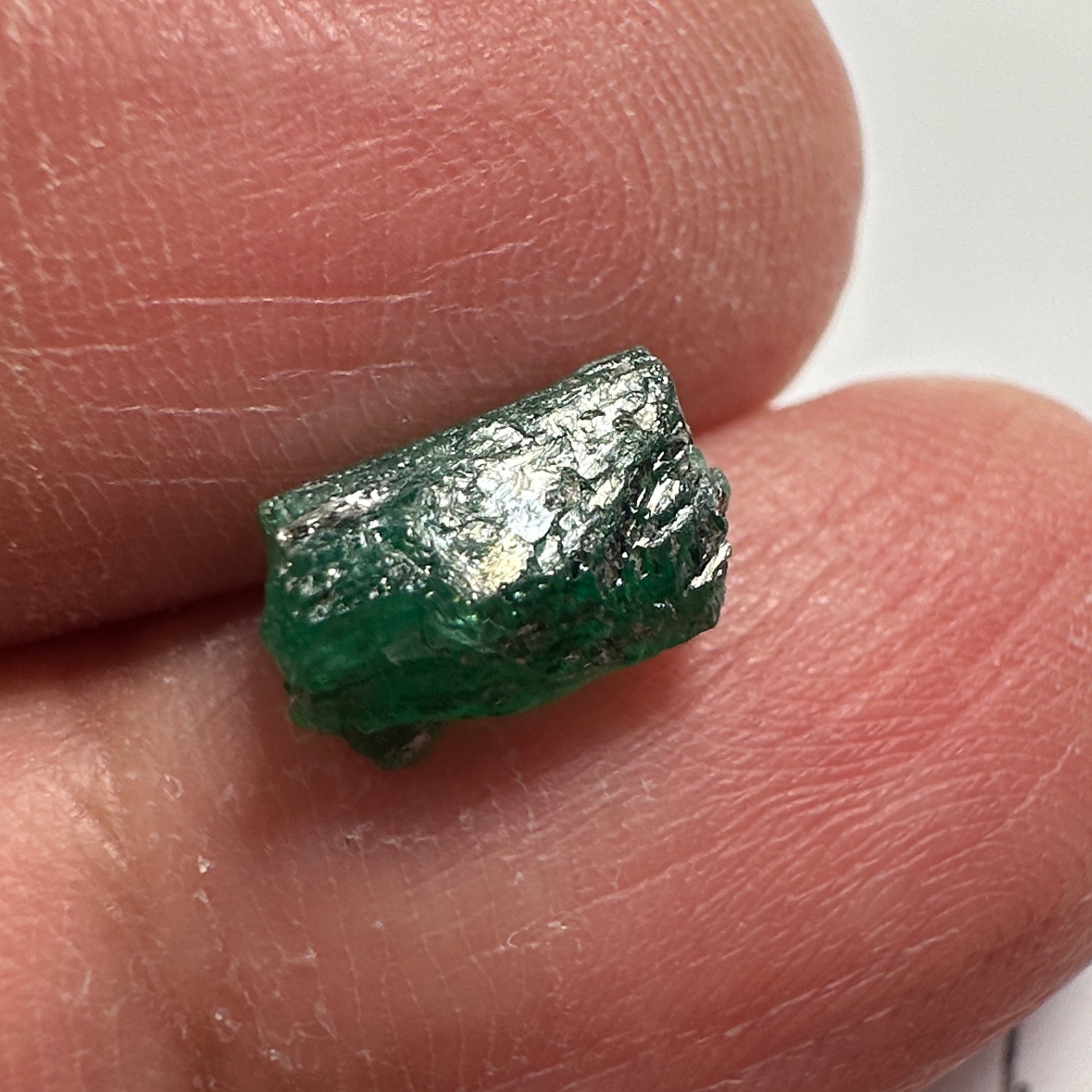 Emerald Crystal, 1.84ct, Tanzania, Untreated Unheated, No Oil