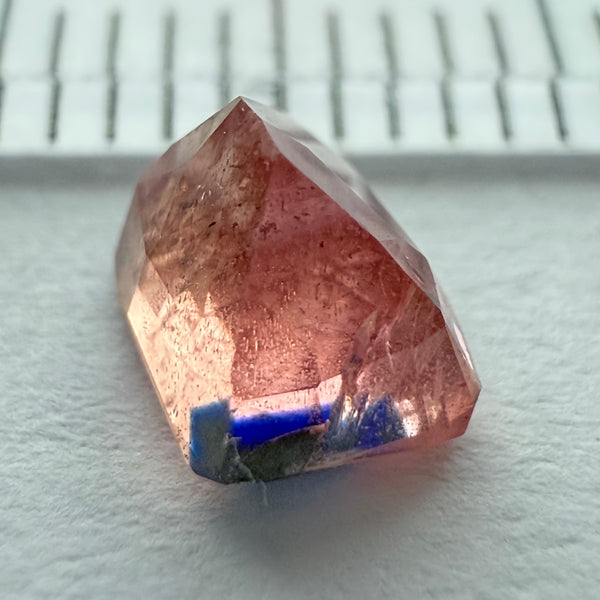 Winza Sapphire, native cut in Tanzania, 1.03ct, Winza, Tanzania, Untreated Unheated, the cut is really bad, it looks like a polished pebble! Going really cheap