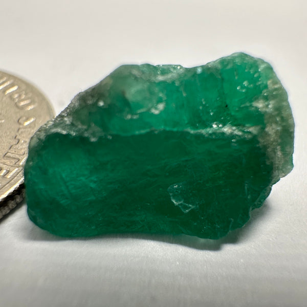 Emerald Crystal. 5.63ct, Sumbawanga Mines, Tanzania. No oil, Untreated Unheated.