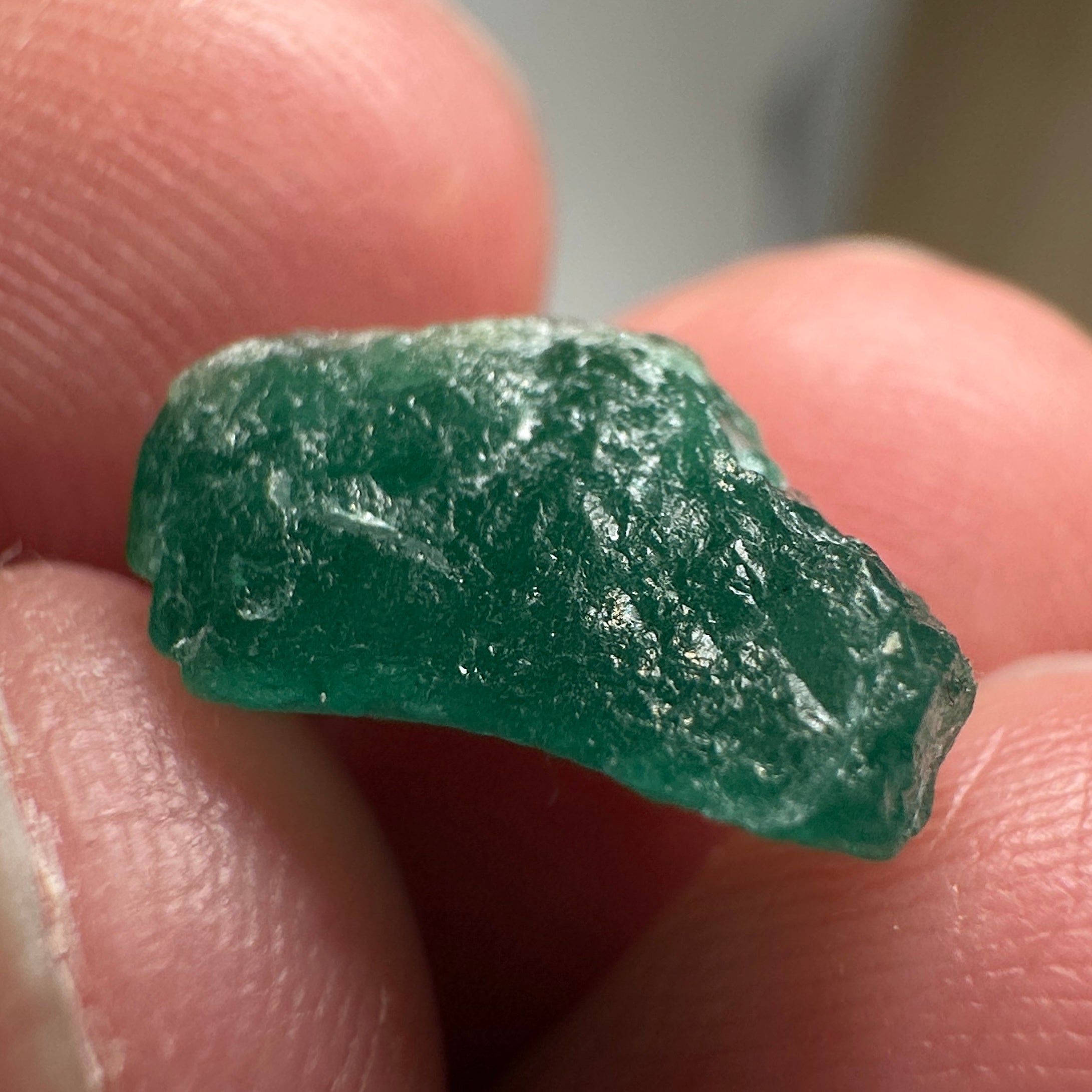 Emerald Crystal. 5.63ct, Sumbawanga Mines, Tanzania. No oil, Untreated Unheated.