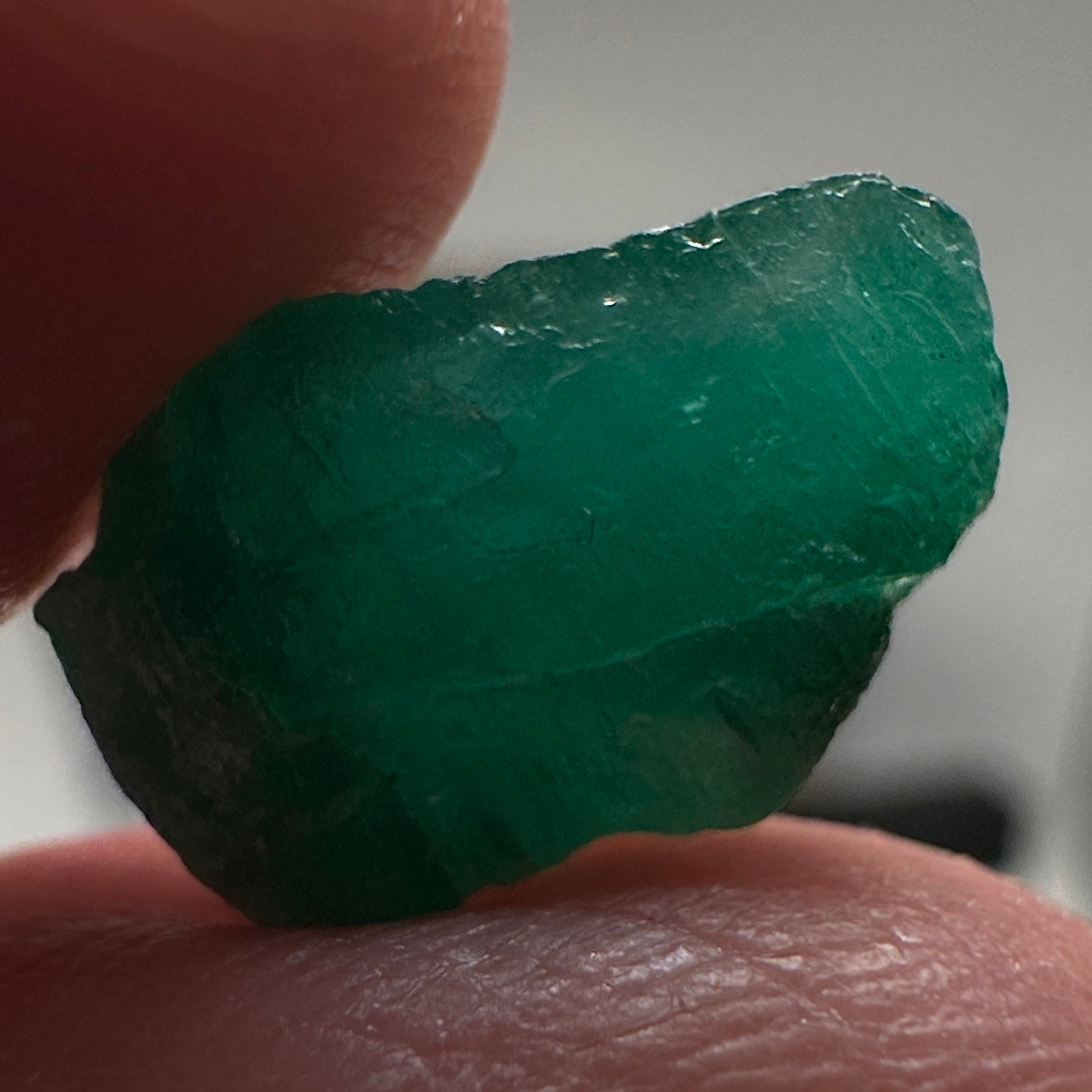 Emerald Crystal. 5.63ct, Sumbawanga Mines, Tanzania. No oil, Untreated Unheated.