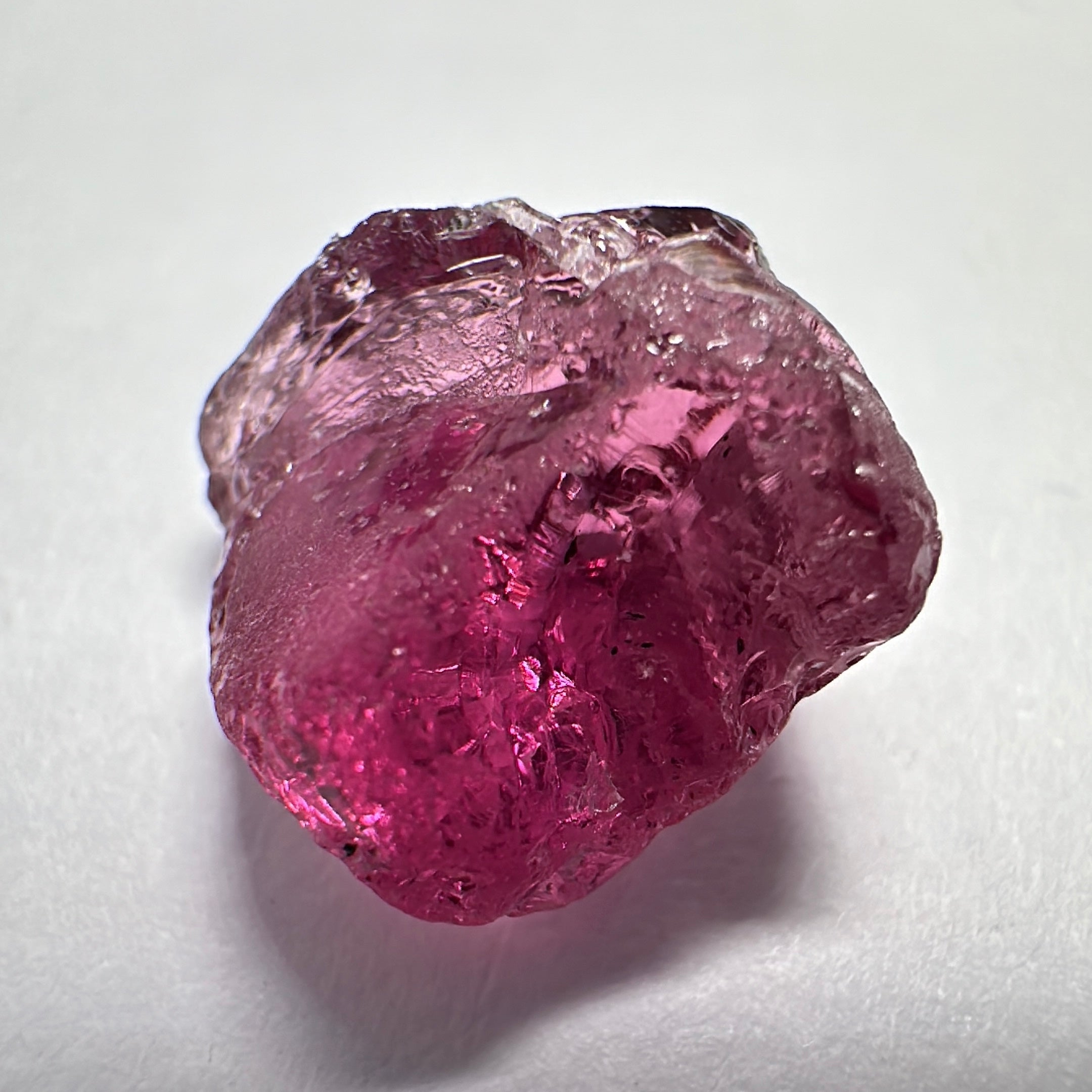 Mahenge Garnet, 7.45ct, Mahenge, Tanzania, Untreated Unheated, spots inside