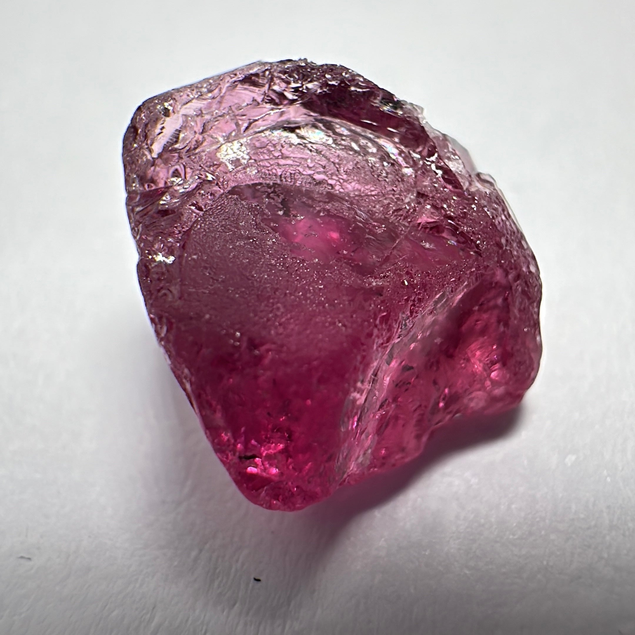 Mahenge Garnet, 7.45ct, Mahenge, Tanzania, Untreated Unheated, spots inside