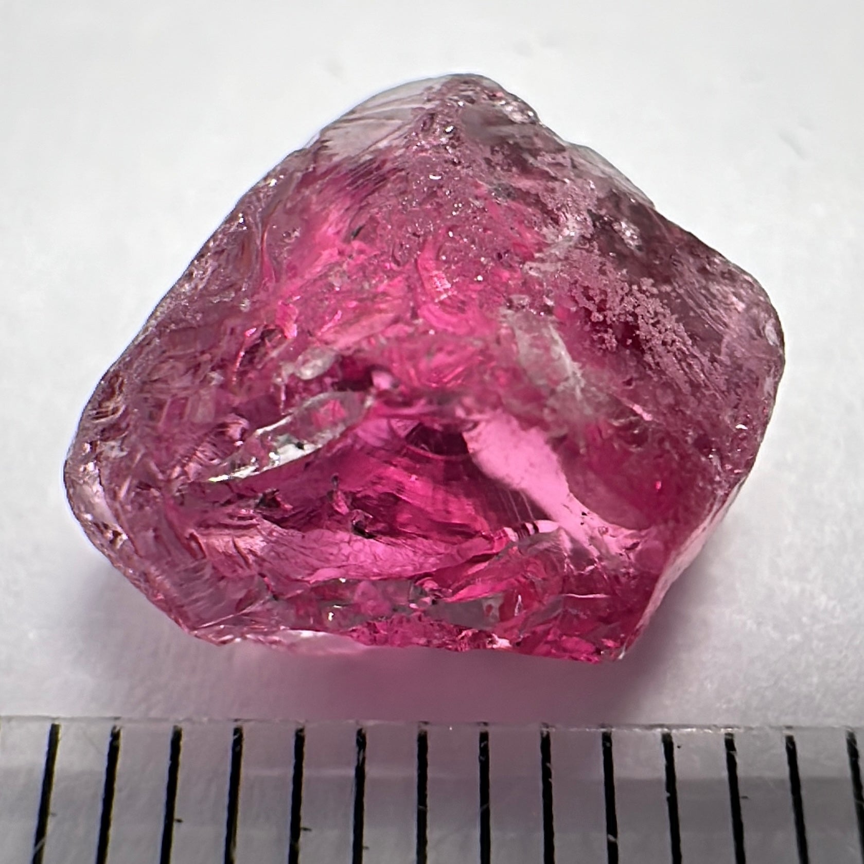 Mahenge Garnet, 7.45ct, Mahenge, Tanzania, Untreated Unheated, spots inside