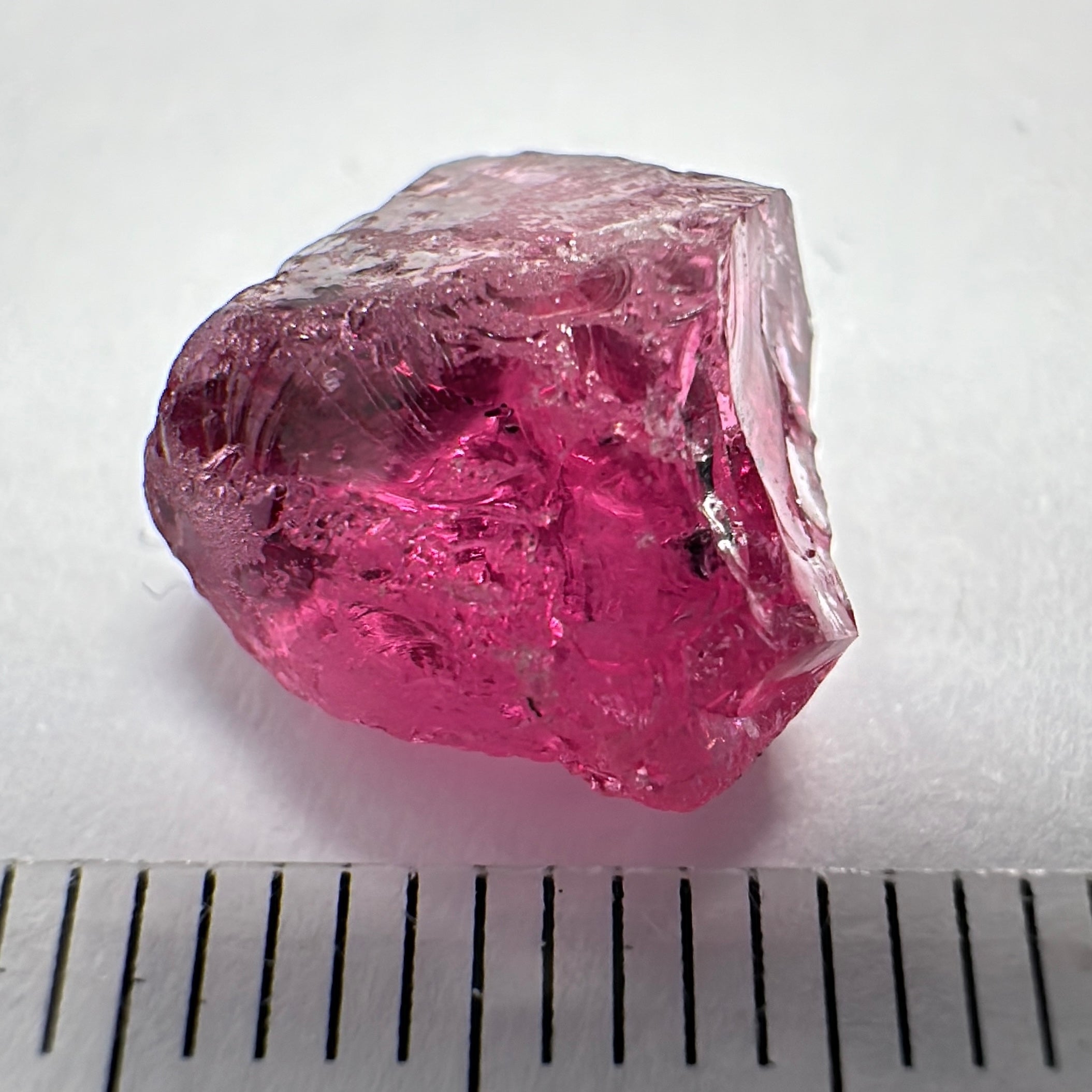 Mahenge Garnet, 7.45ct, Mahenge, Tanzania, Untreated Unheated, spots inside