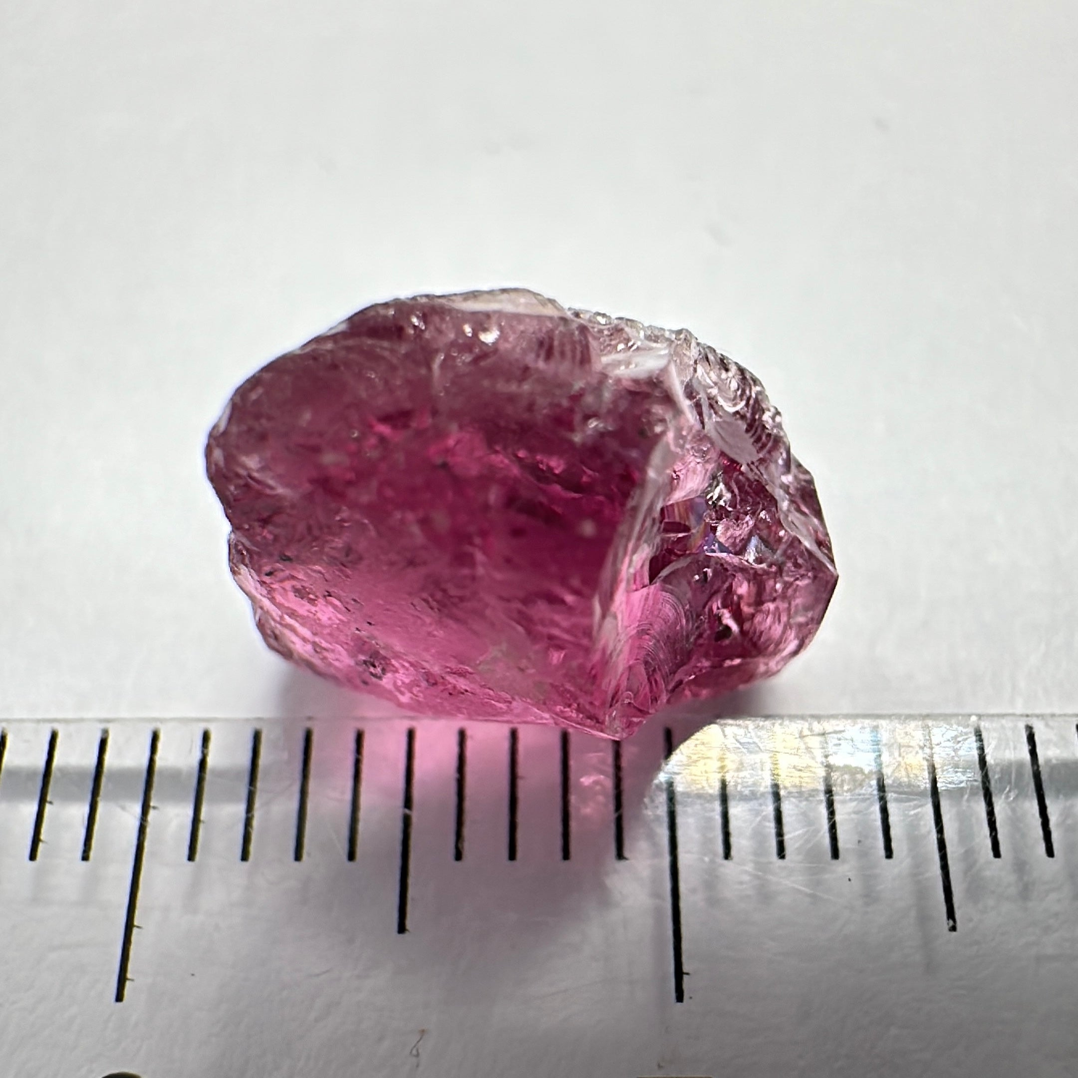 Mahenge Garnet, 7.45ct, Mahenge, Tanzania, Untreated Unheated, spots inside