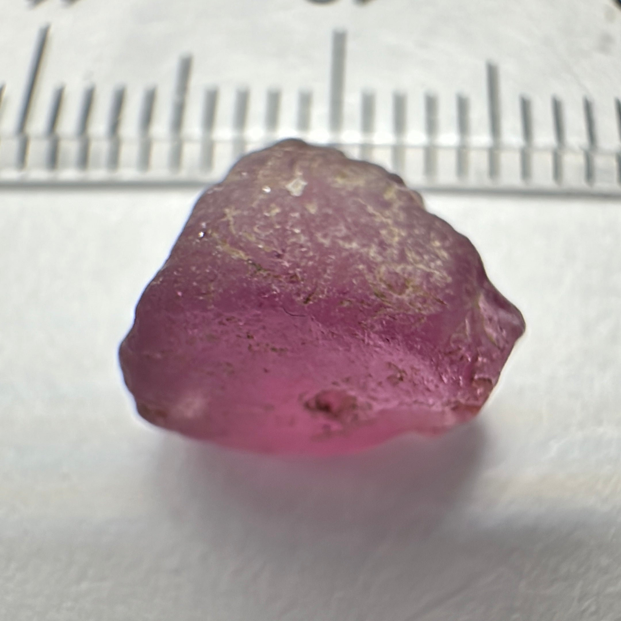 Mahenge Garnet, 4.15ct, Tanzania, Untreated Unheated, slightly silky with a slight inclusion on the outside