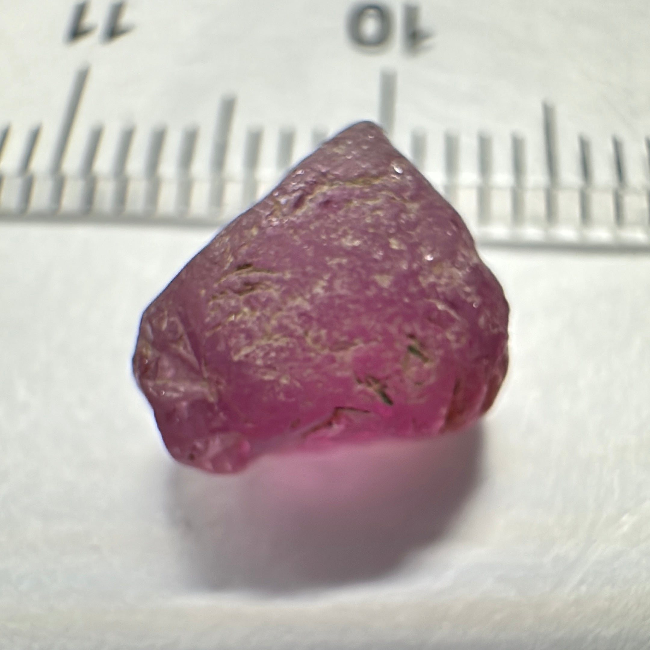 Mahenge Garnet, 4.15ct, Tanzania, Untreated Unheated, slightly silky with a slight inclusion on the outside