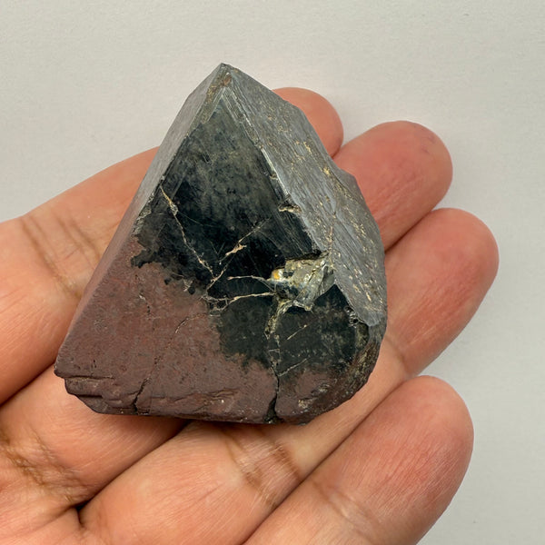 Magnetite Crystal, Merelani, same mining pit as Tanzanite, comes out with Tanzanite, Tanzania, Untreated Unheated. 99.70gm 45.1 x 38.6 x 33.0mm