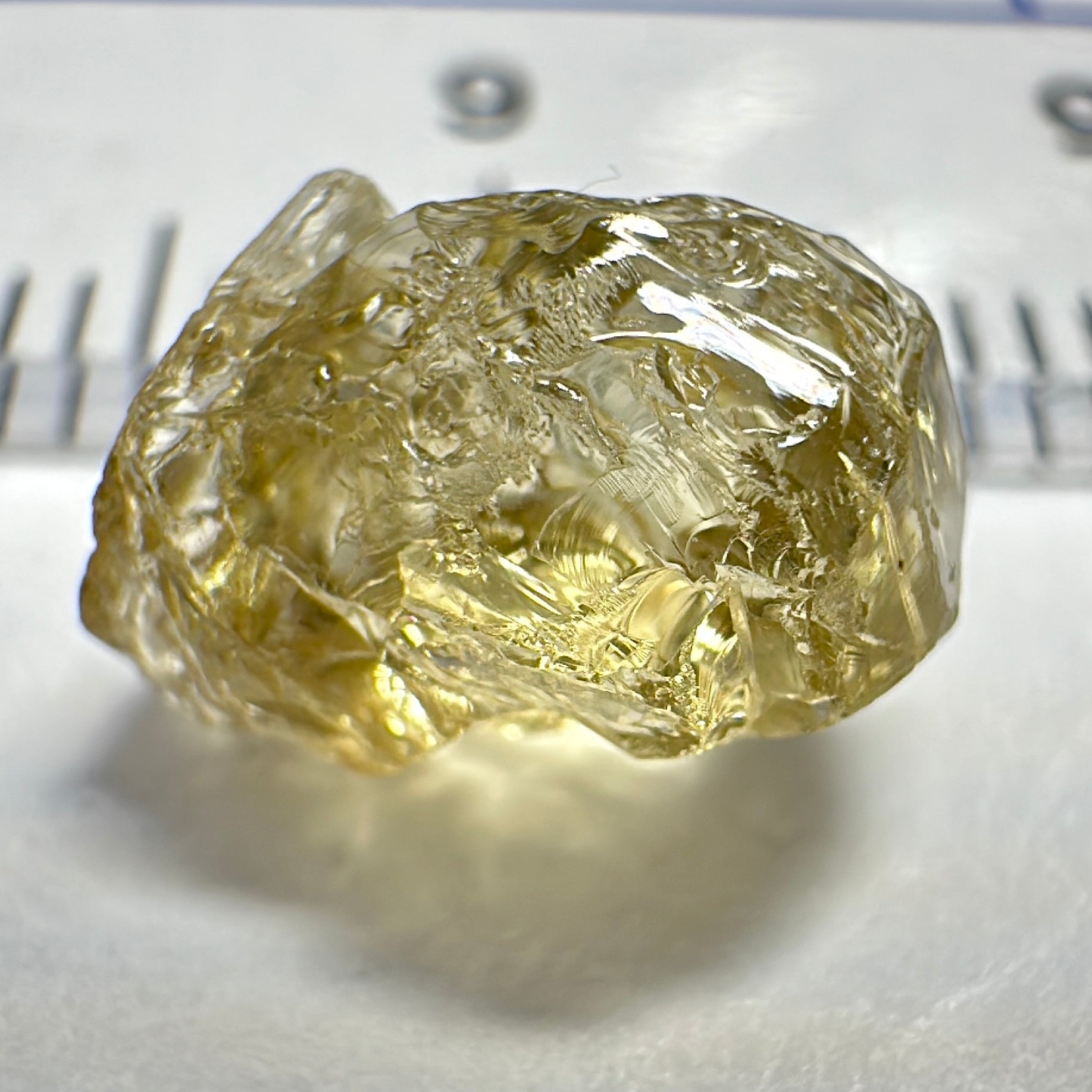 Yellow Tourmaline Crystal, 3.26ct, VVS-IF, Tanzania, Untreated Unheated.