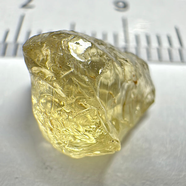 Yellow Tourmaline Crystal, 3.42ct, VVS-IF, Tanzania, Untreated Unheated.