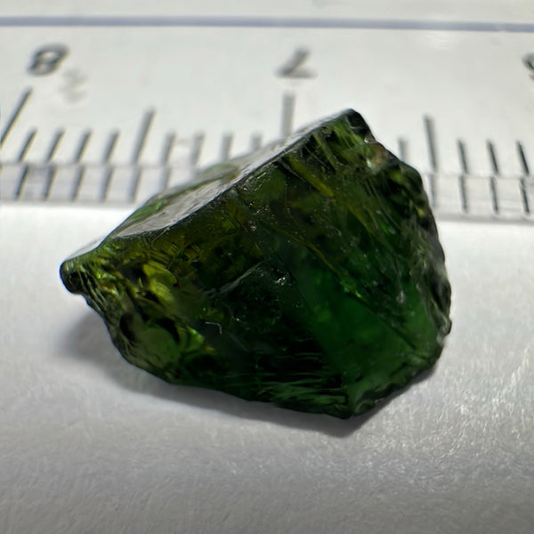 Chrome Tourmaline, 2.20ct, VVS-IF but dark and flattish shape, Laletema, Tanzania, Untreated Unheated