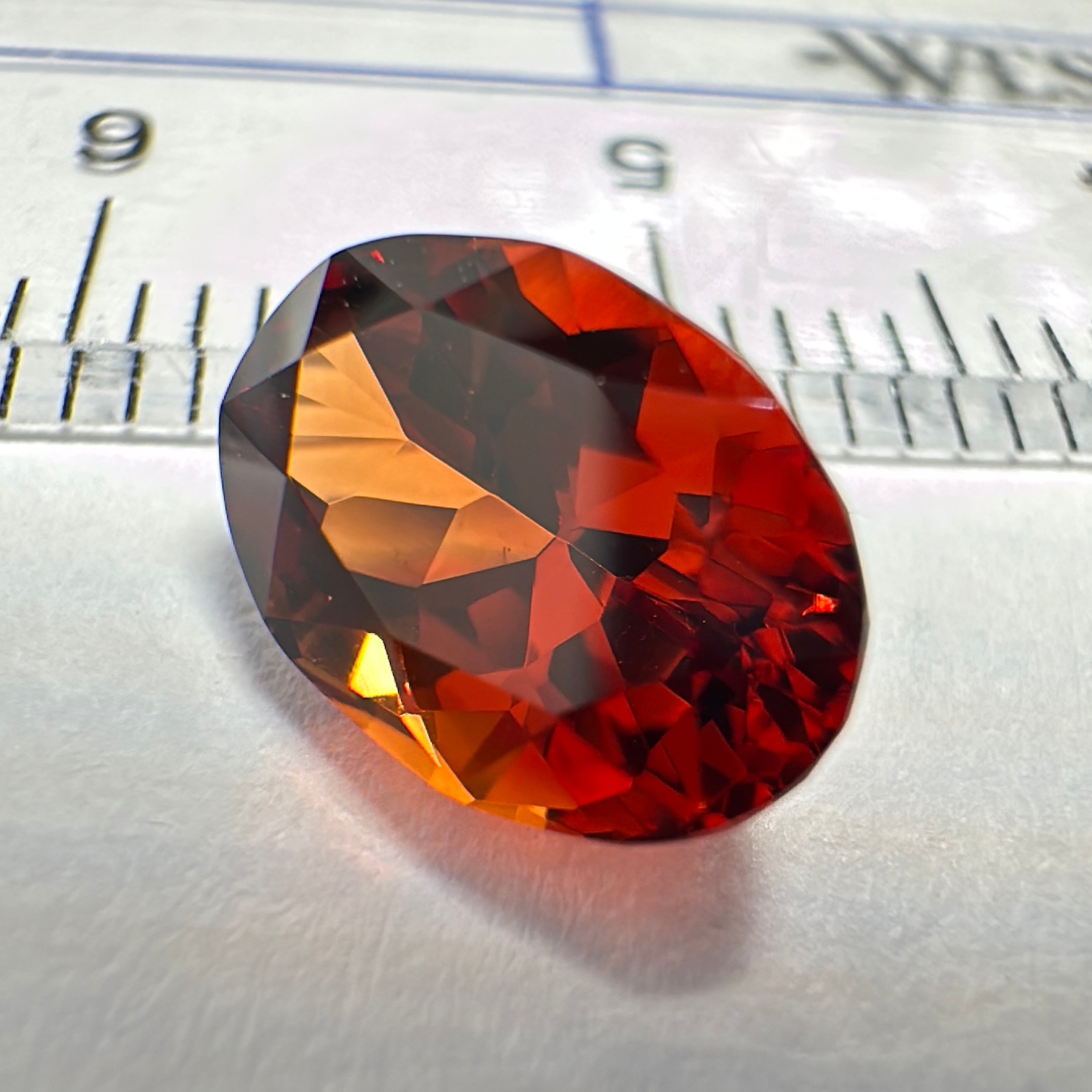 Spessartite Garnet, 2.56ct, Tanzania, Untreated Unheated