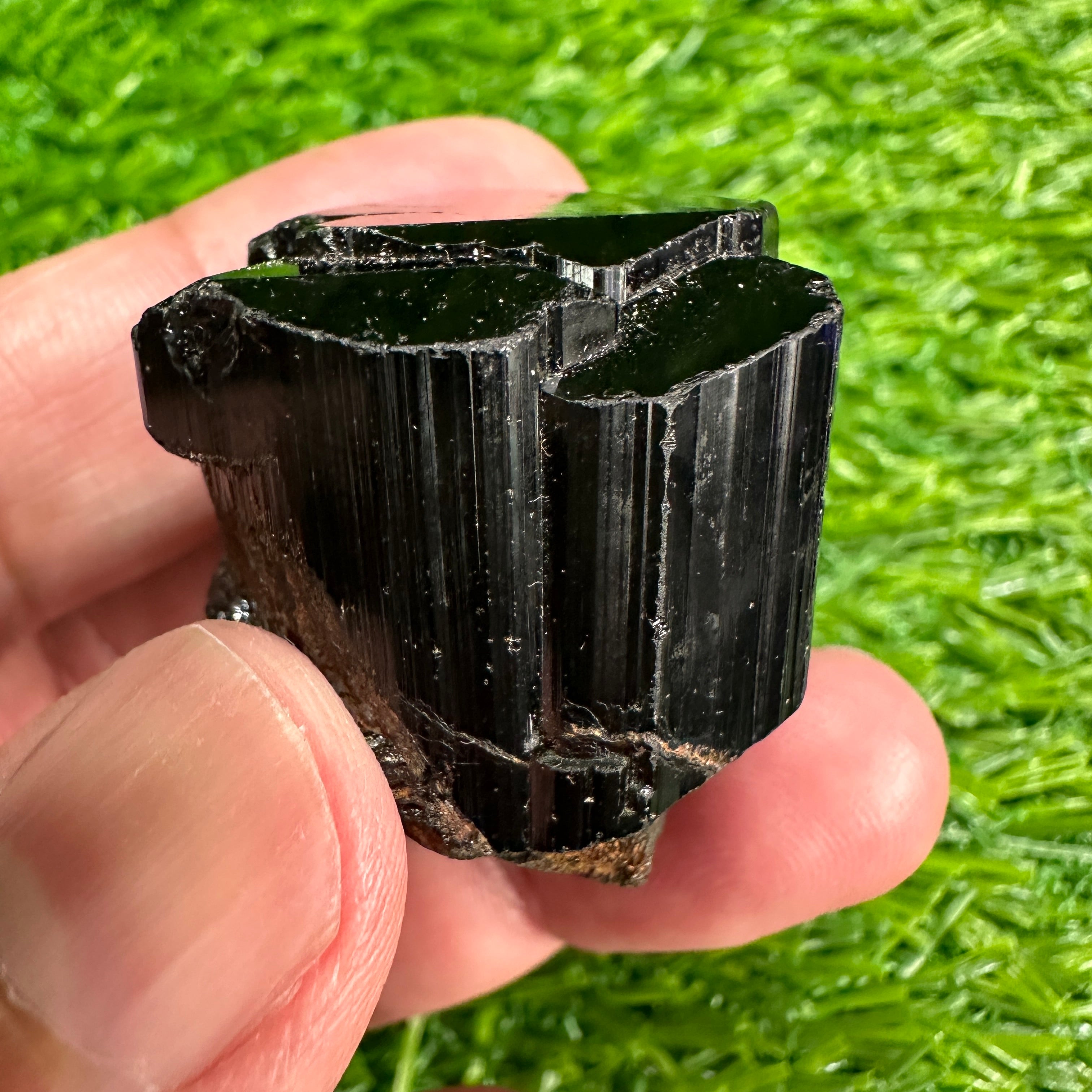 Black Tourmaline Crystal, 44.50gm, Tanzania, Untreated Unheated