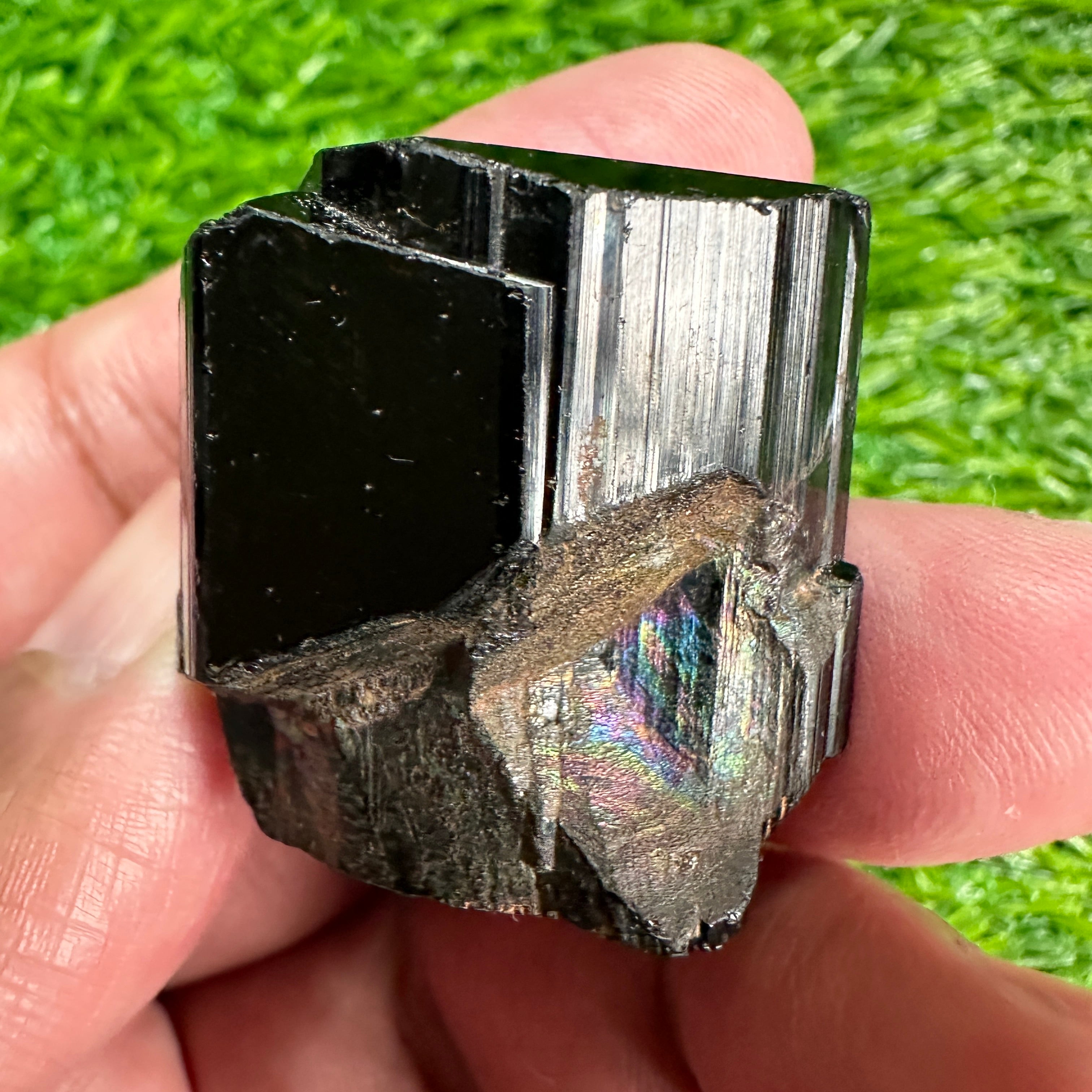 Black Tourmaline Crystal, 44.50gm, Tanzania, Untreated Unheated