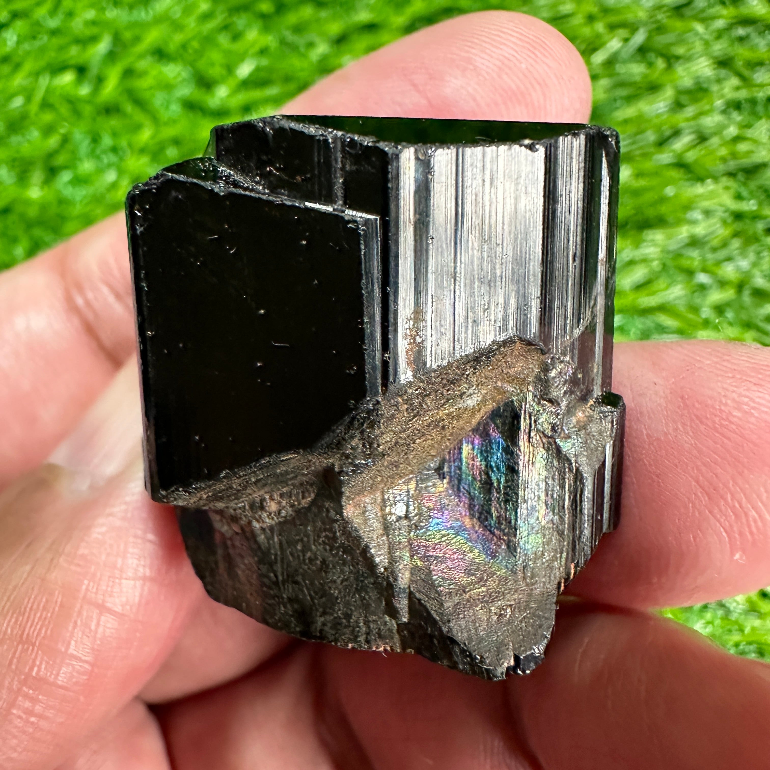 Black Tourmaline Crystal, 44.50gm, Tanzania, Untreated Unheated