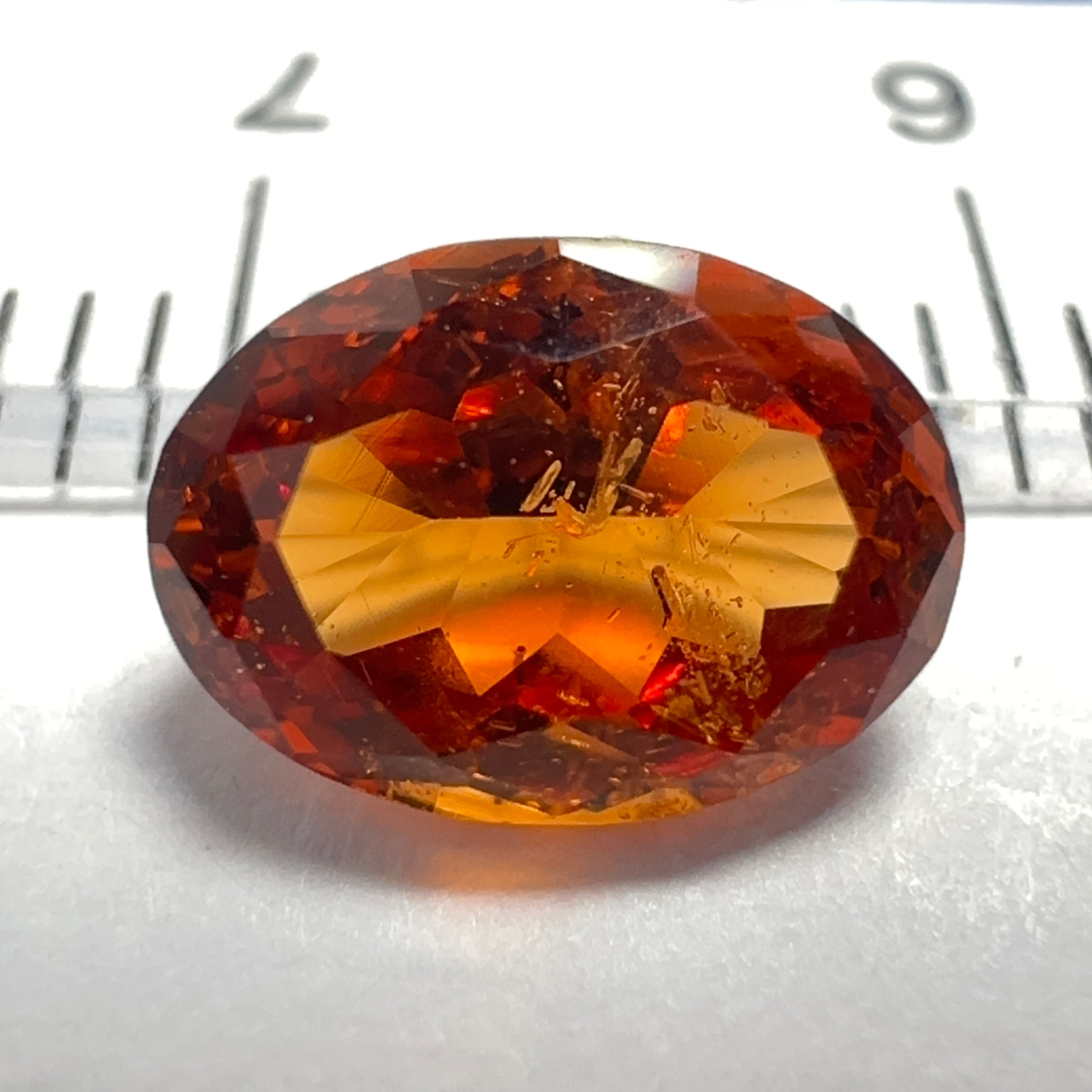 Spessartite Garnet, 1.72ct, Tunduru, Tanzania, Untreated Unheated