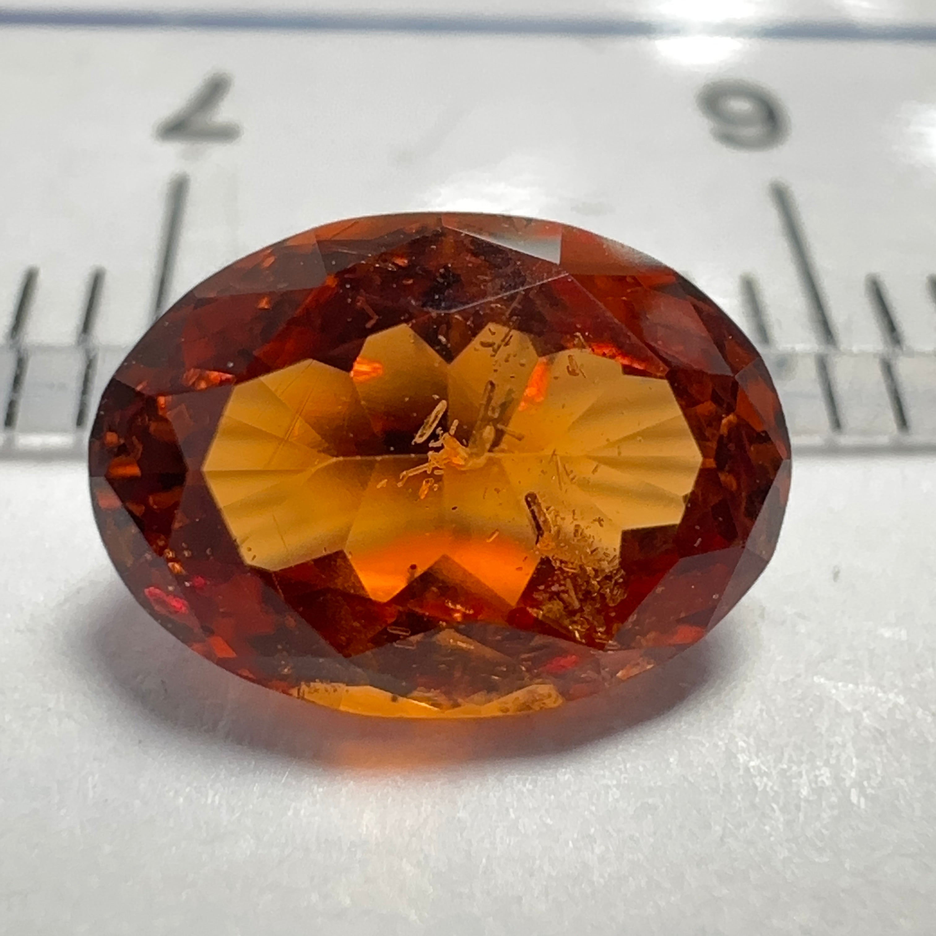 Spessartite Garnet, 1.72ct, Tunduru, Tanzania, Untreated Unheated