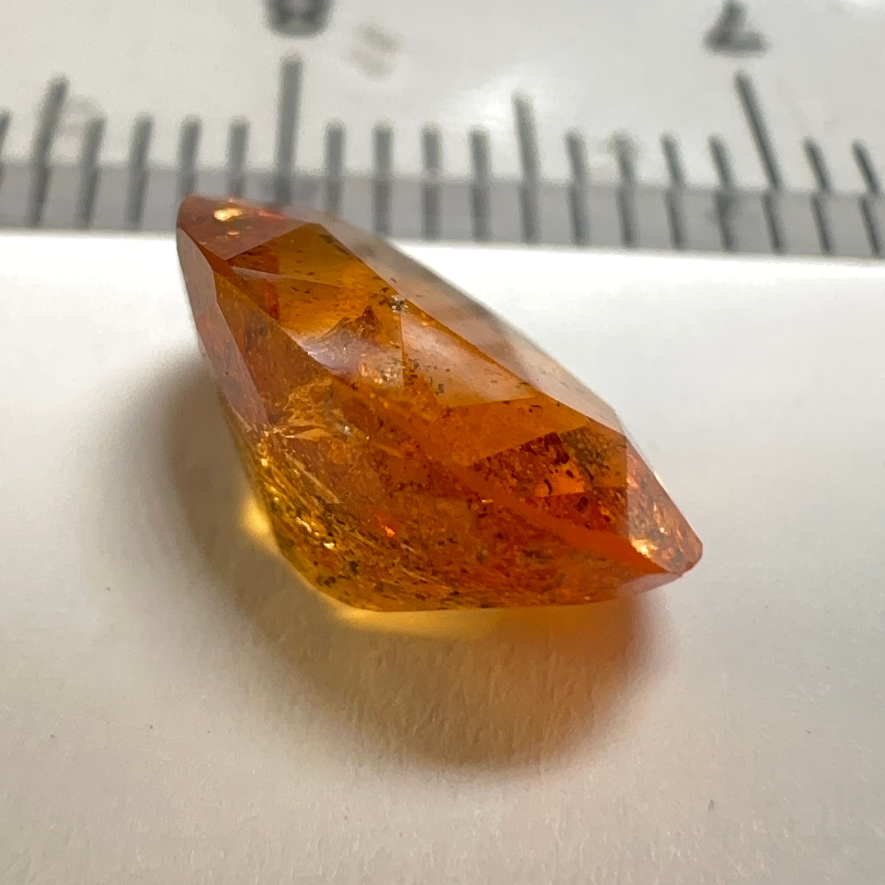 Mandarin Spessartite Garnet, 2.98ct, Untreated Unheated