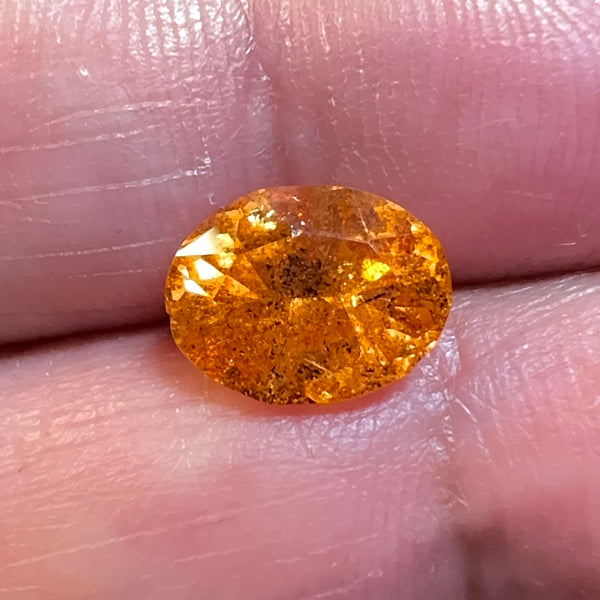 Mandarin Spessartite Garnet, 2.98ct, Untreated Unheated