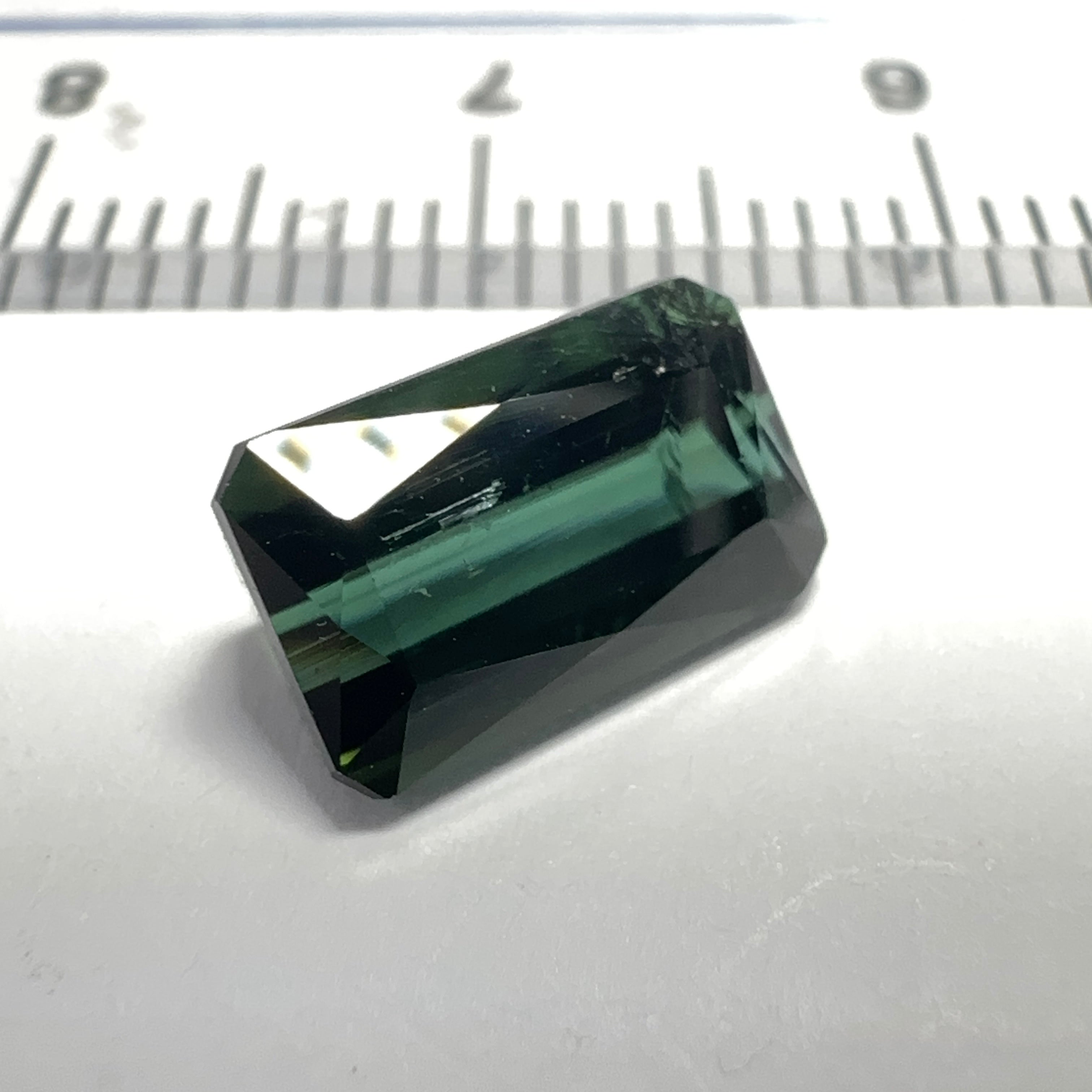 Indicolite Tourmaline, 2.30ct, a little dark and has slight inclusions, Congo, Unheated Untreated, see pictures