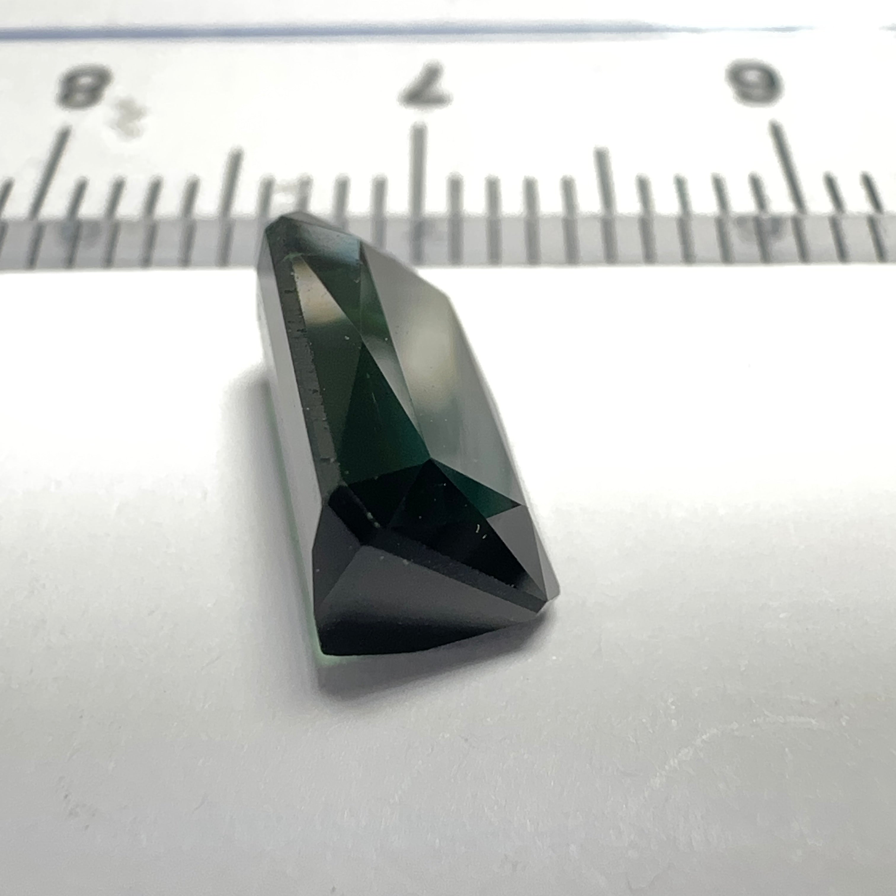 Indicolite Tourmaline, 2.30ct, a little dark and has slight inclusions, Congo, Unheated Untreated, see pictures