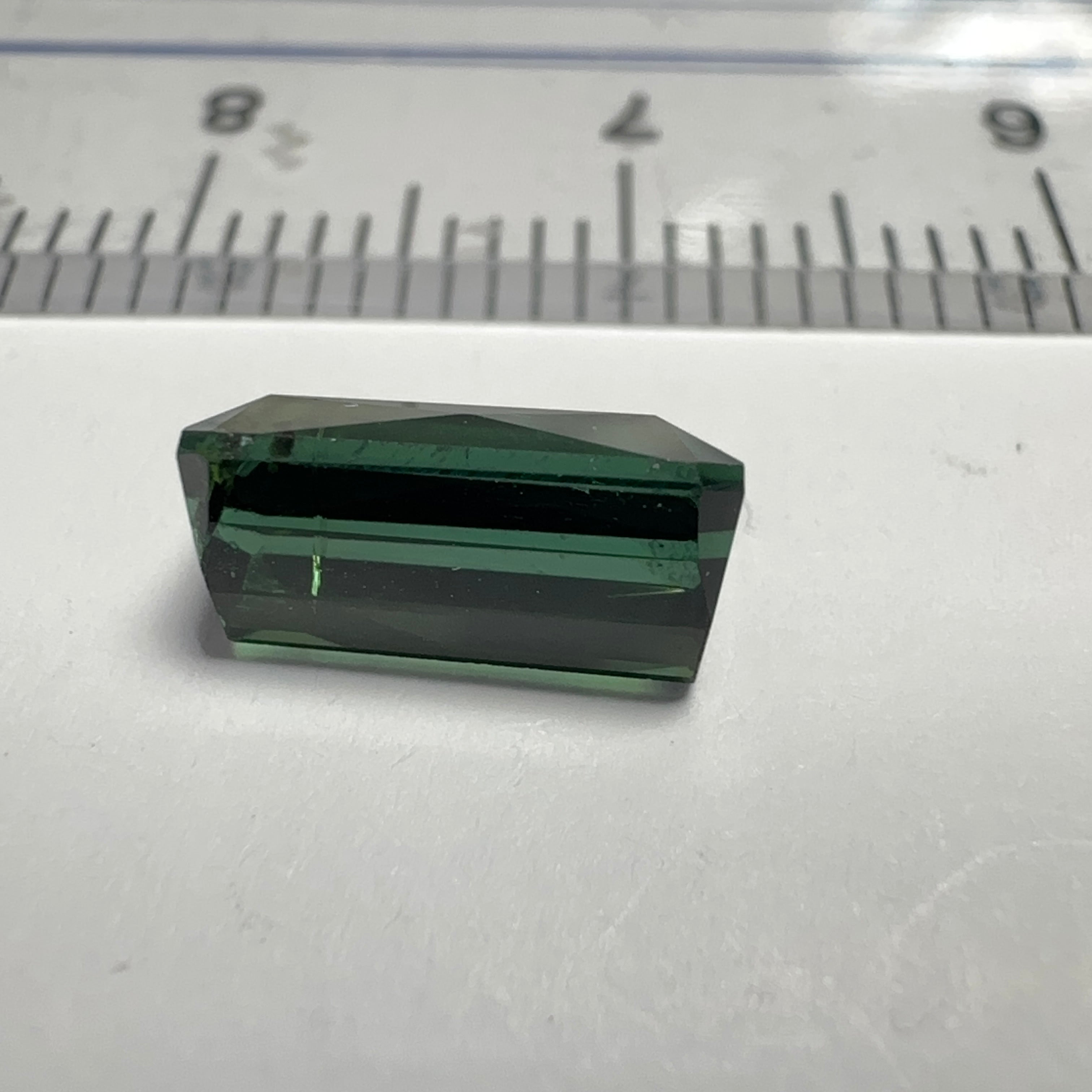 Indicolite Tourmaline, 2.30ct, a little dark and has slight inclusions, Congo, Unheated Untreated, see pictures