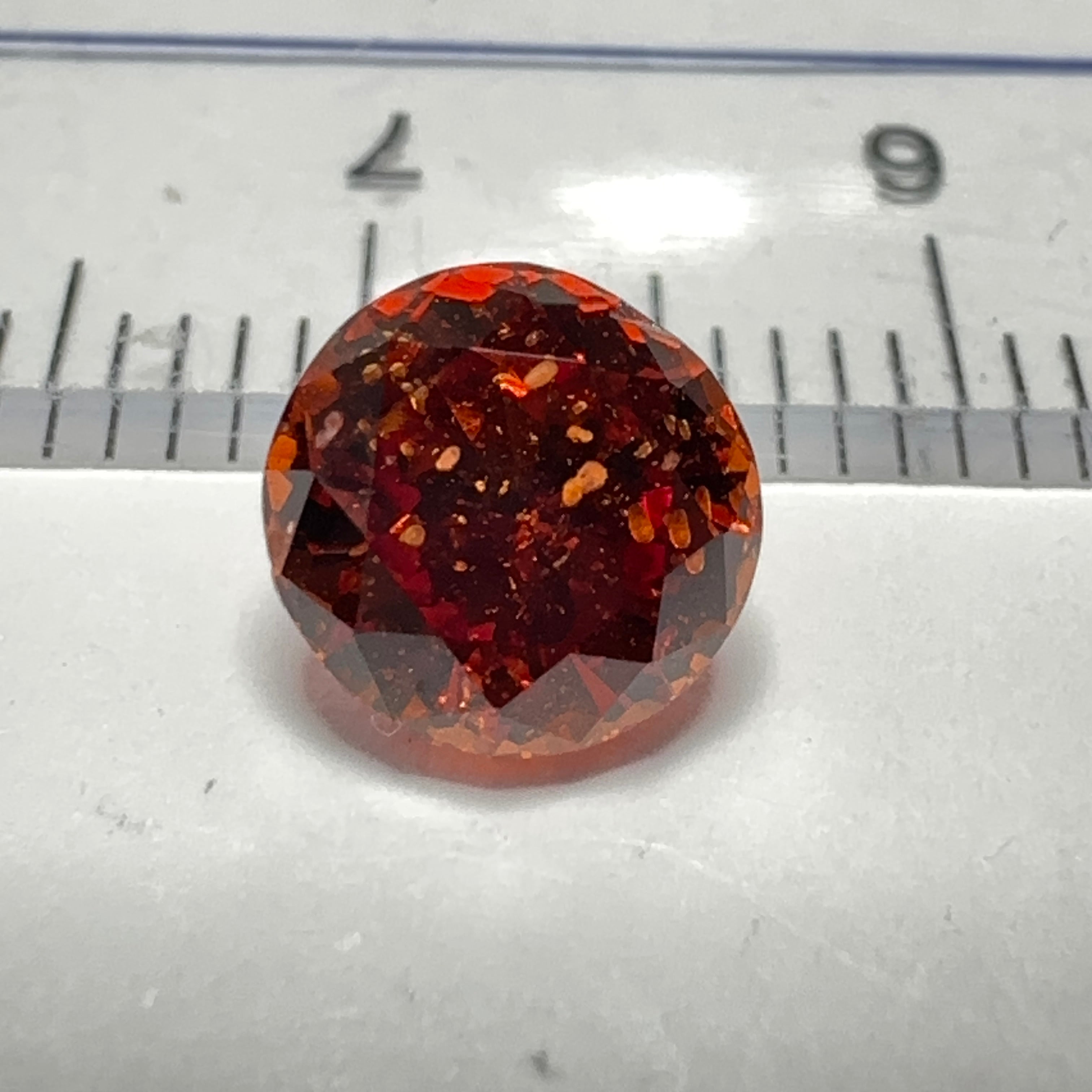 Malaya Garnet, 1.80ct, Tanzania, Untreated Unheated