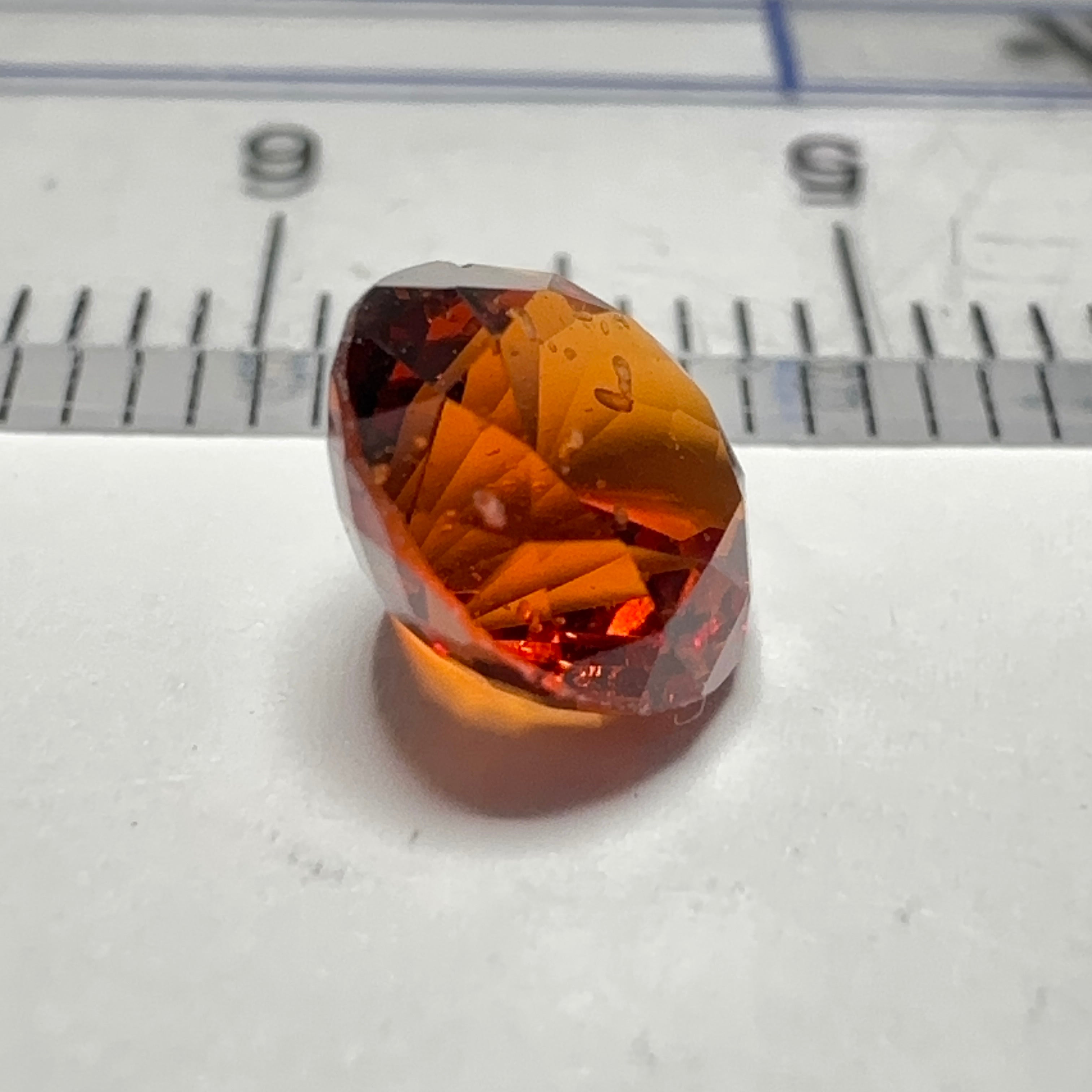 Malaya Garnet, 1.80ct, Tanzania, Untreated Unheated