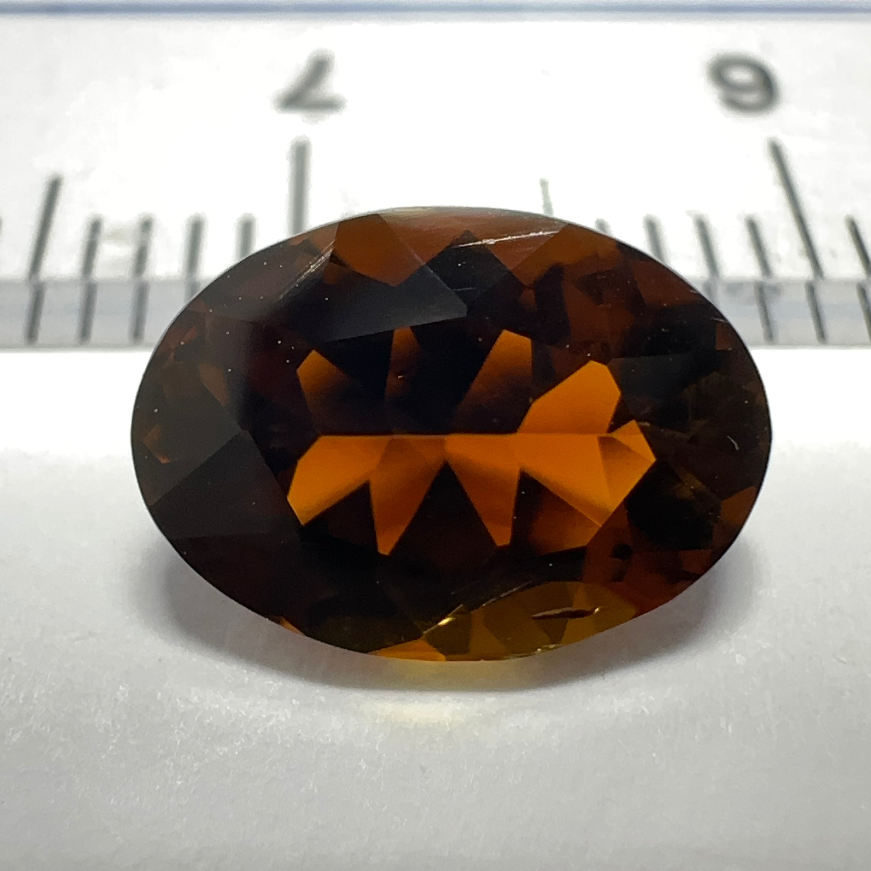 Sunset Tourmaline, darkish colour, 1.84ct, Untreated Unheated, Tanzania