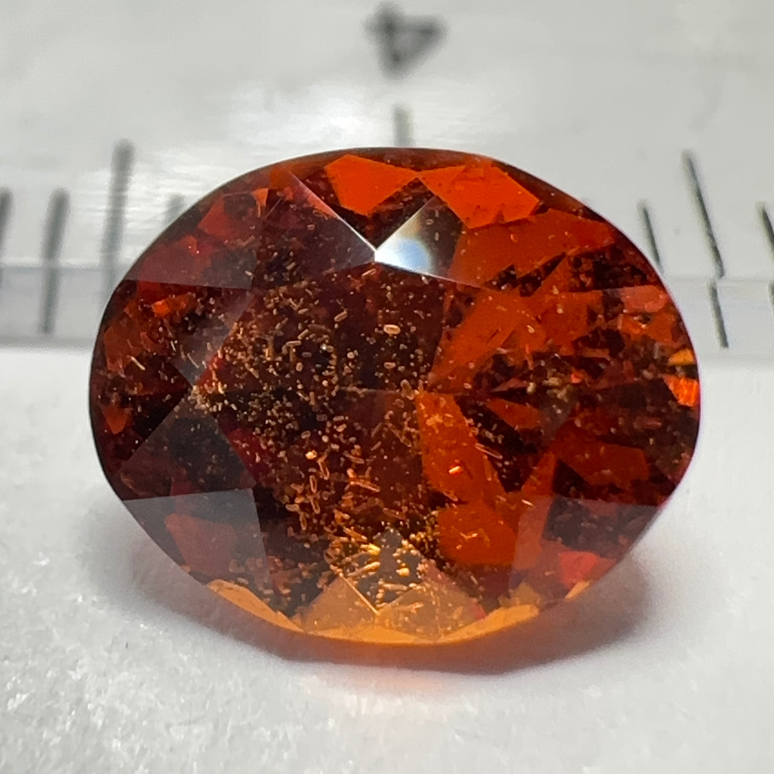 Orange Grossular Garnet, 1.76ct, Untreated Unheated