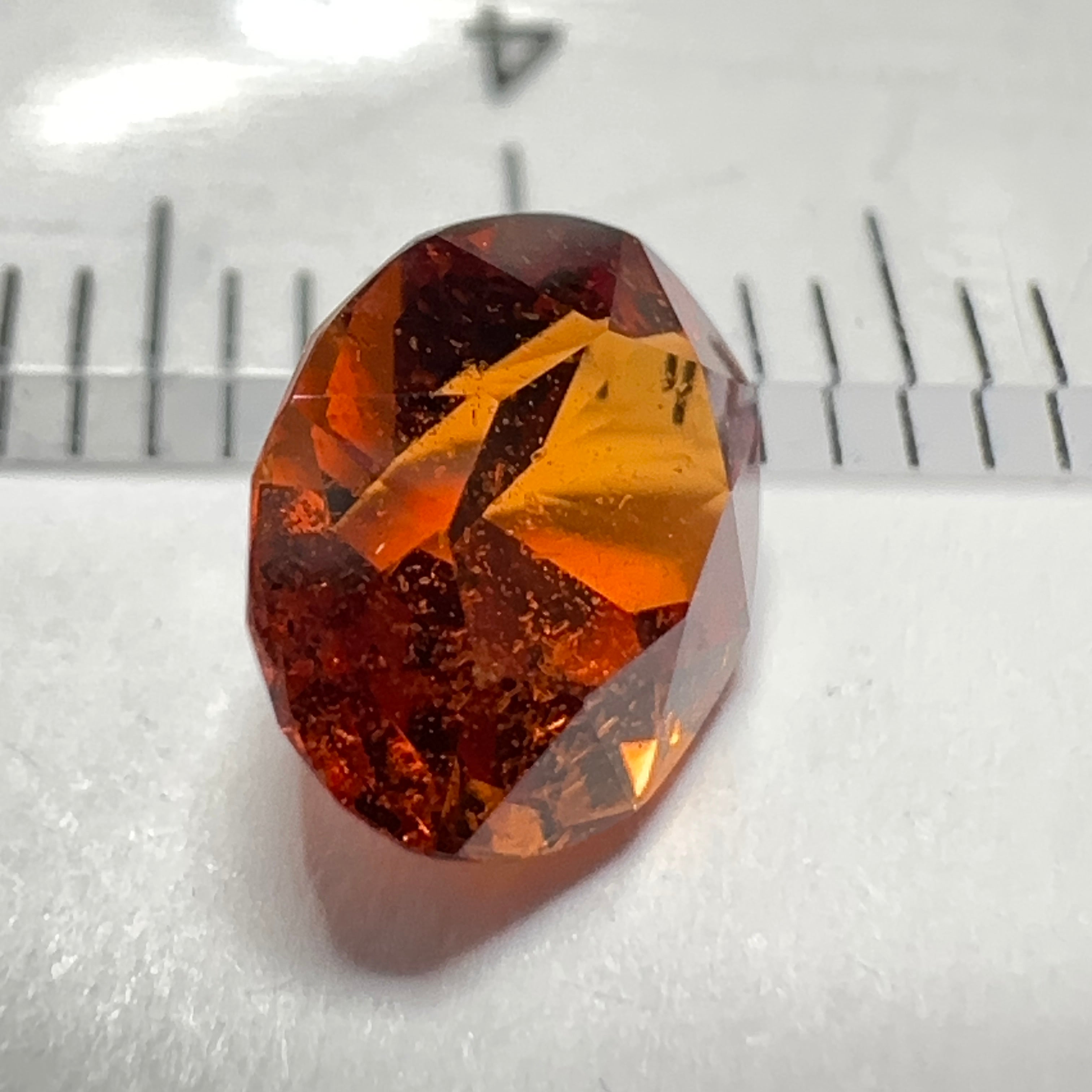 Orange Grossular Garnet, 1.76ct, Untreated Unheated