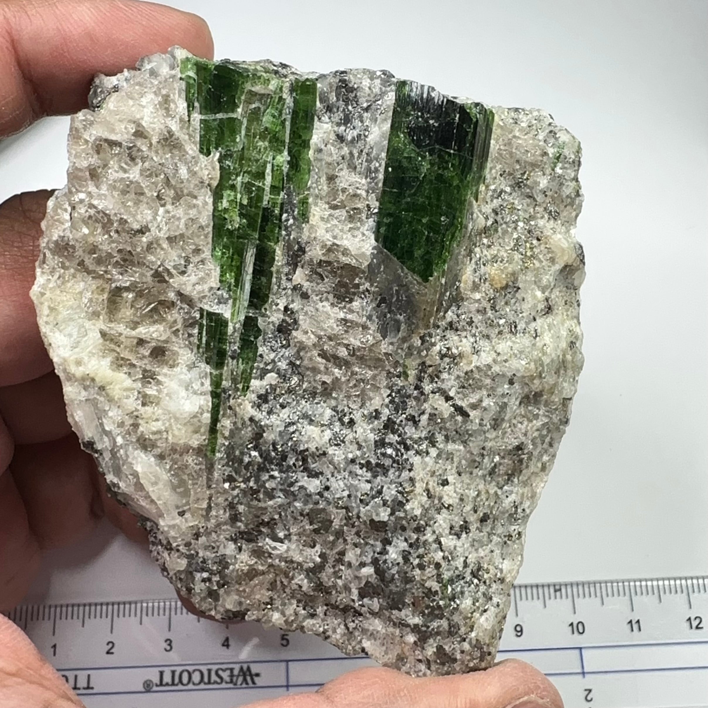 Tourmaline Crystal on Matrix, 248.50gm, Tanzania.