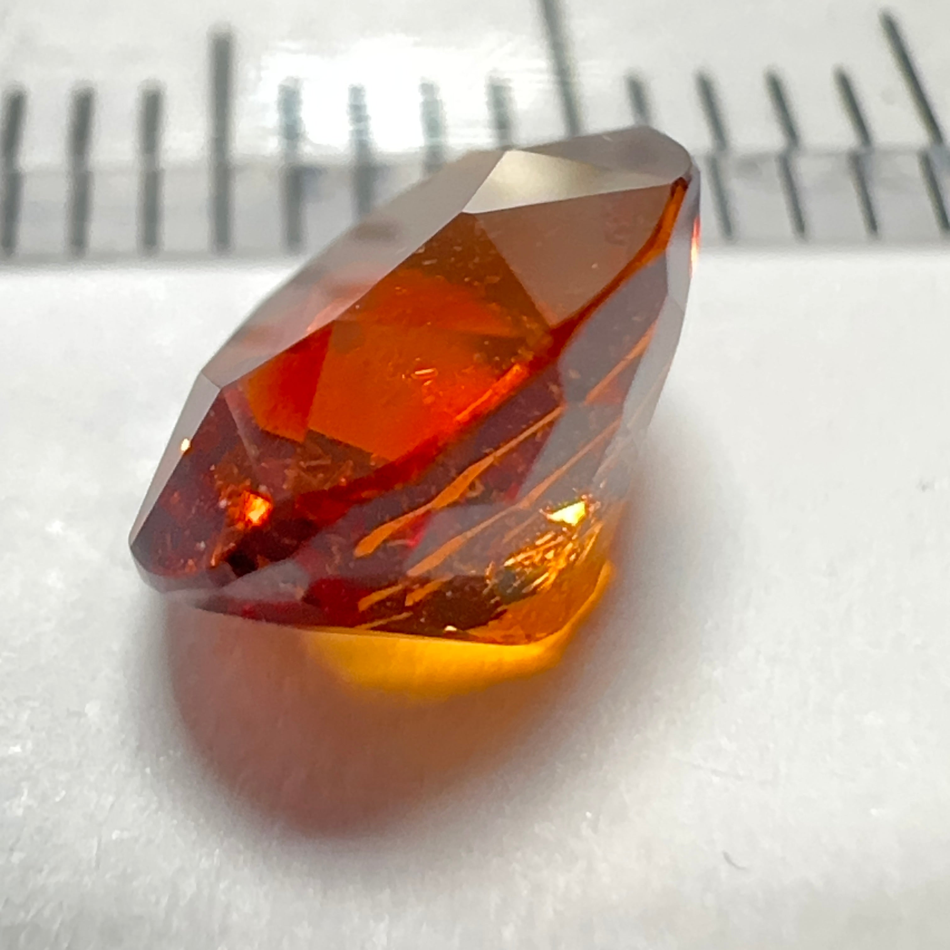 Orange Grossular Garnet, 1.76ct, Untreated Unheated