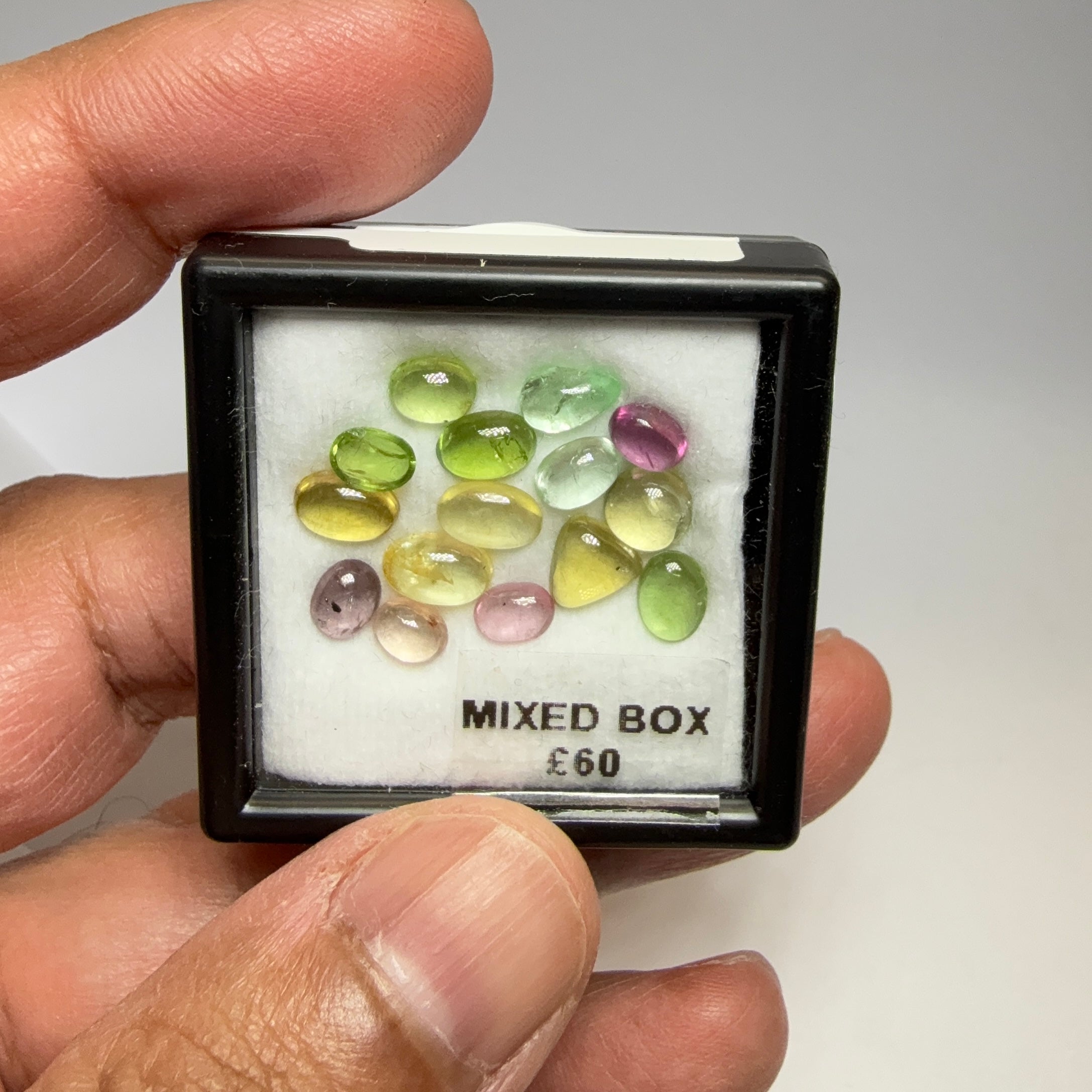 Mixed box, all Untreated Unheated stones from Tanzania.