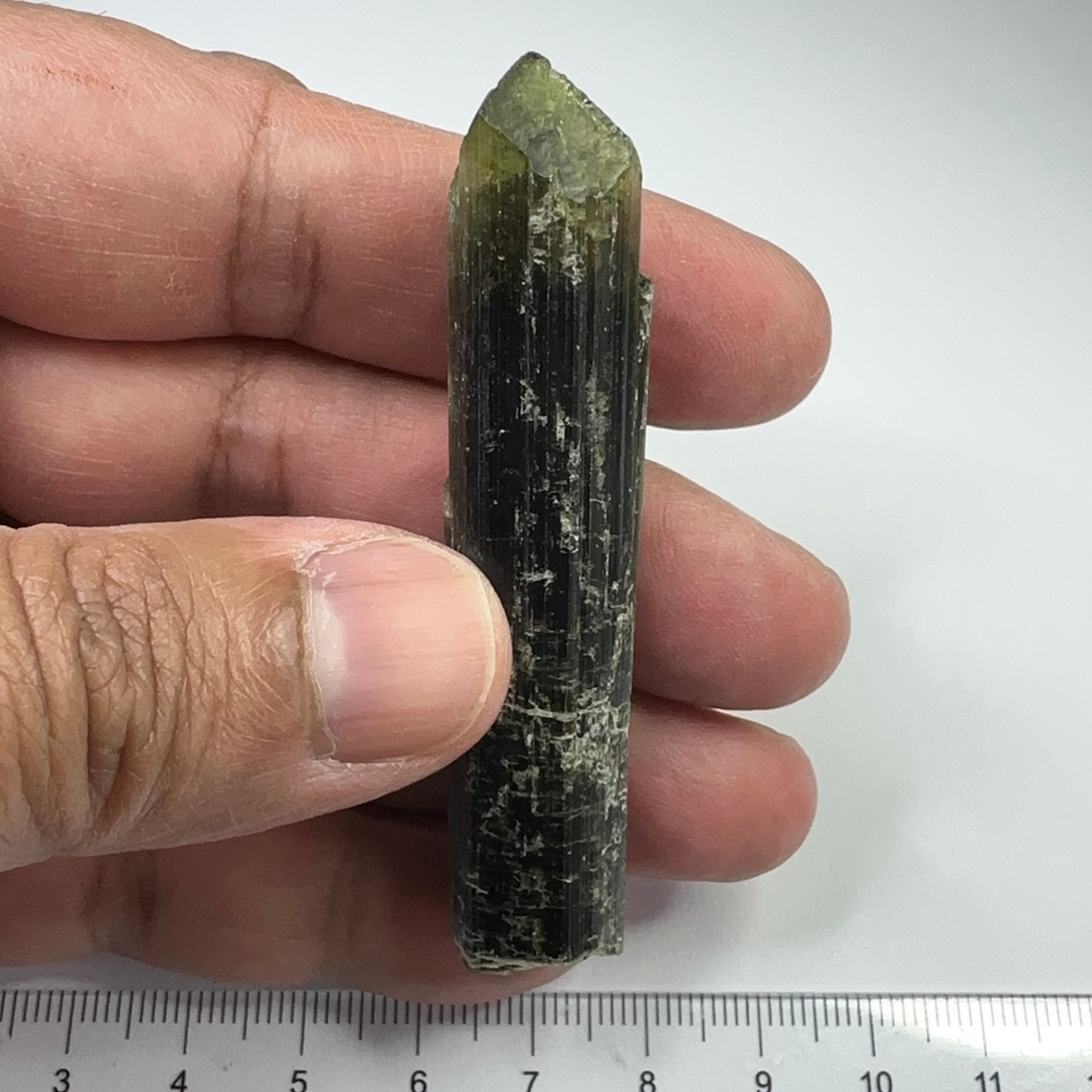 Tourmaline Crystal, 24.89gm, Tanzania.