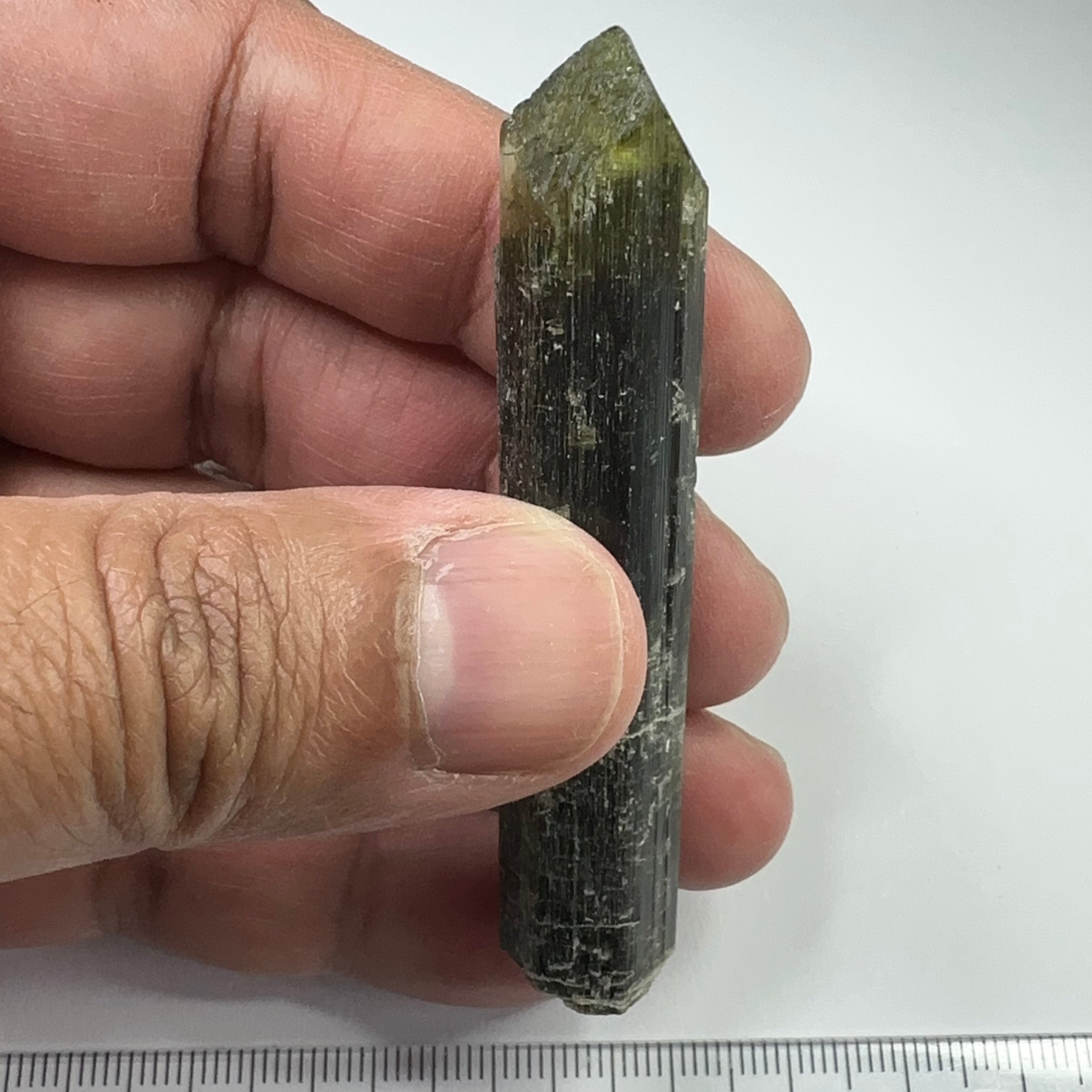 Tourmaline Crystal, 24.89gm, Tanzania.