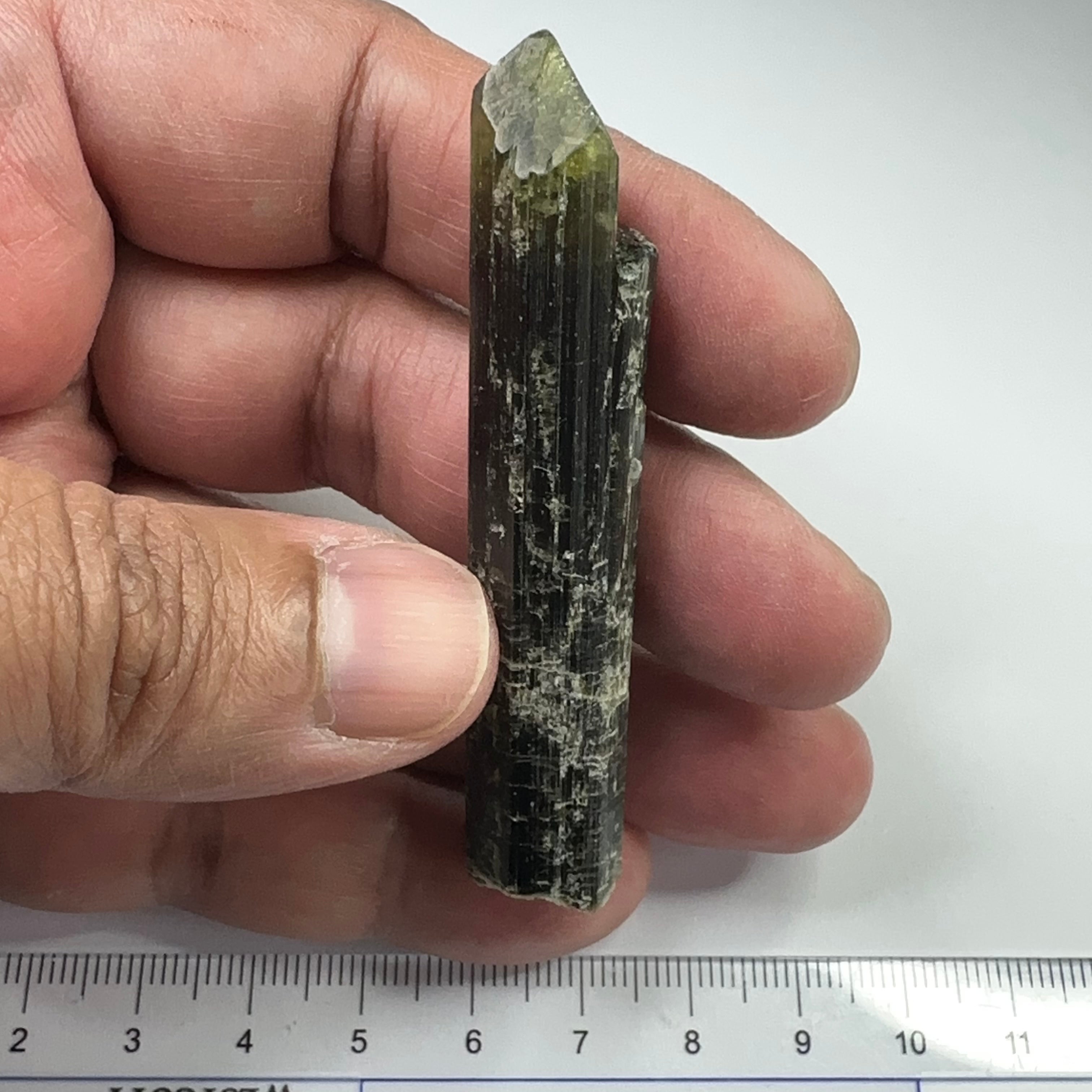 Tourmaline Crystal, 24.89gm, Tanzania.