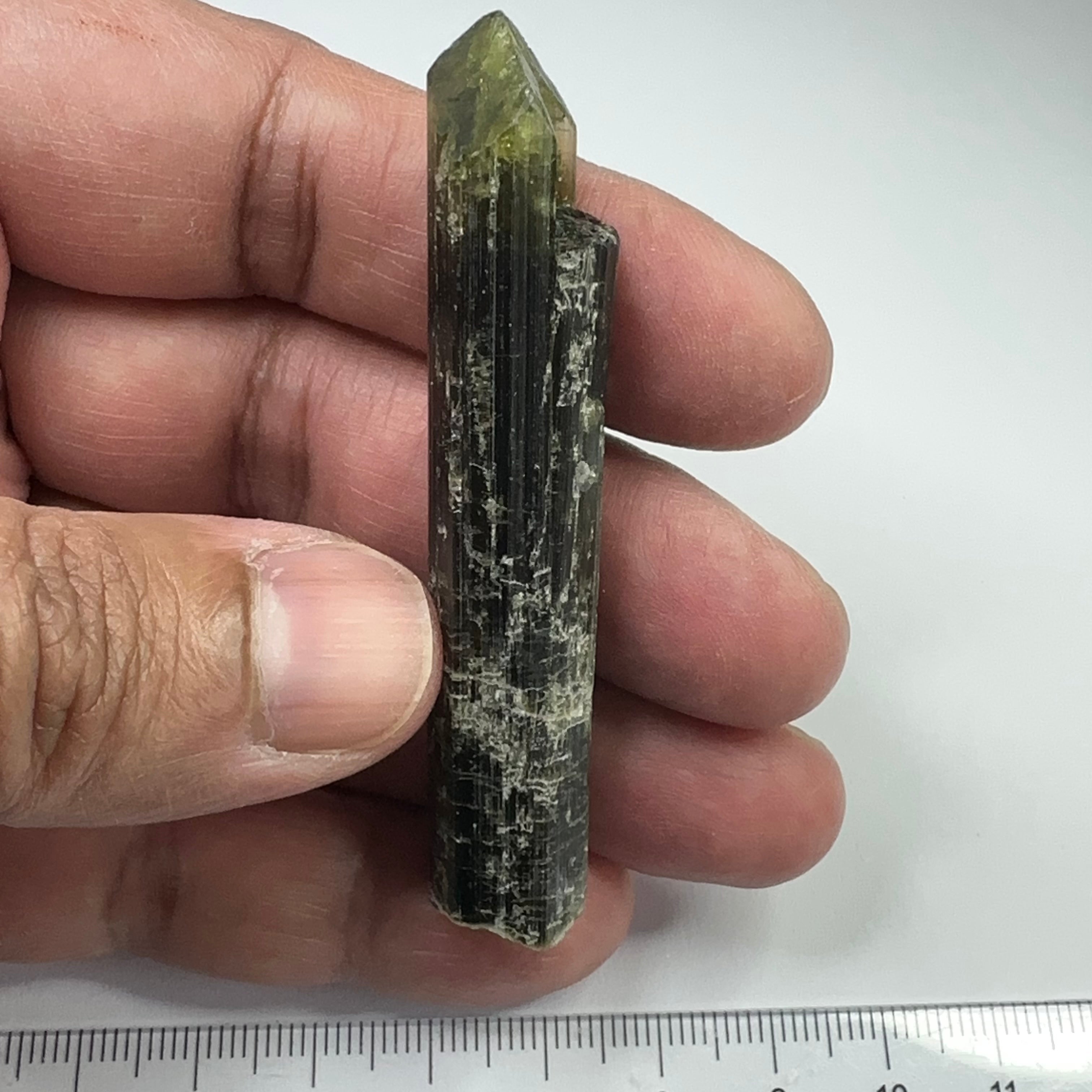 Tourmaline Crystal, 24.89gm, Tanzania.