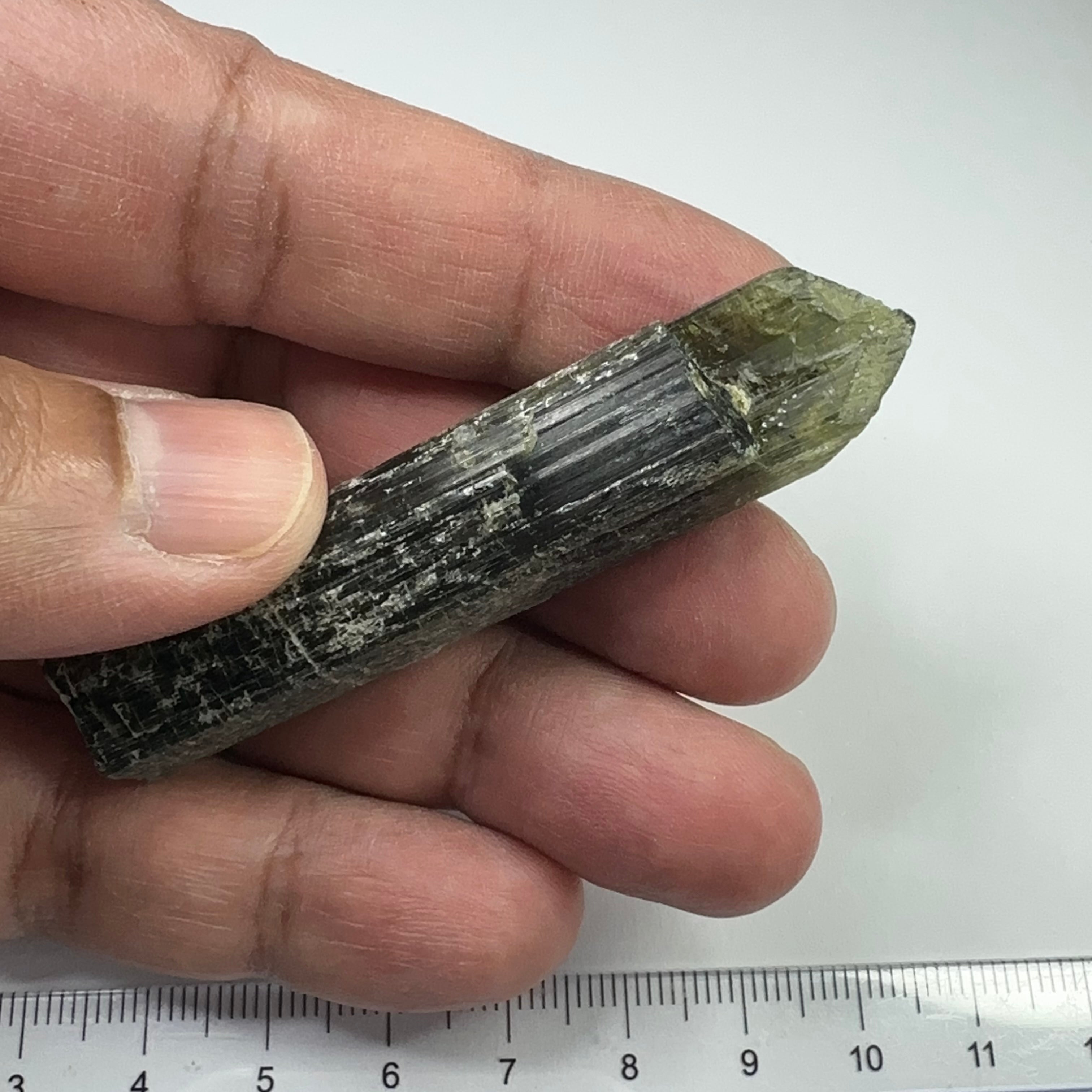 Tourmaline Crystal, 24.89gm, Tanzania.