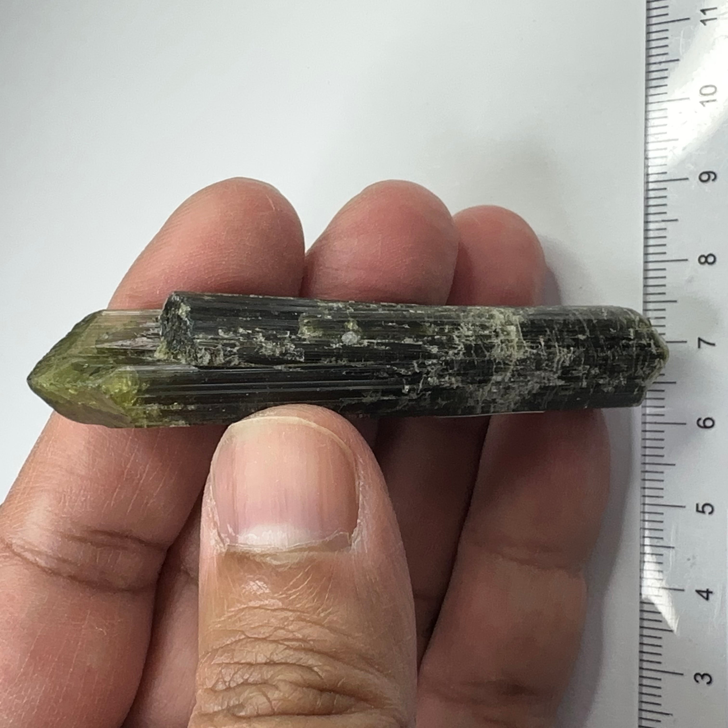 Tourmaline Crystal, 24.89gm, Tanzania.