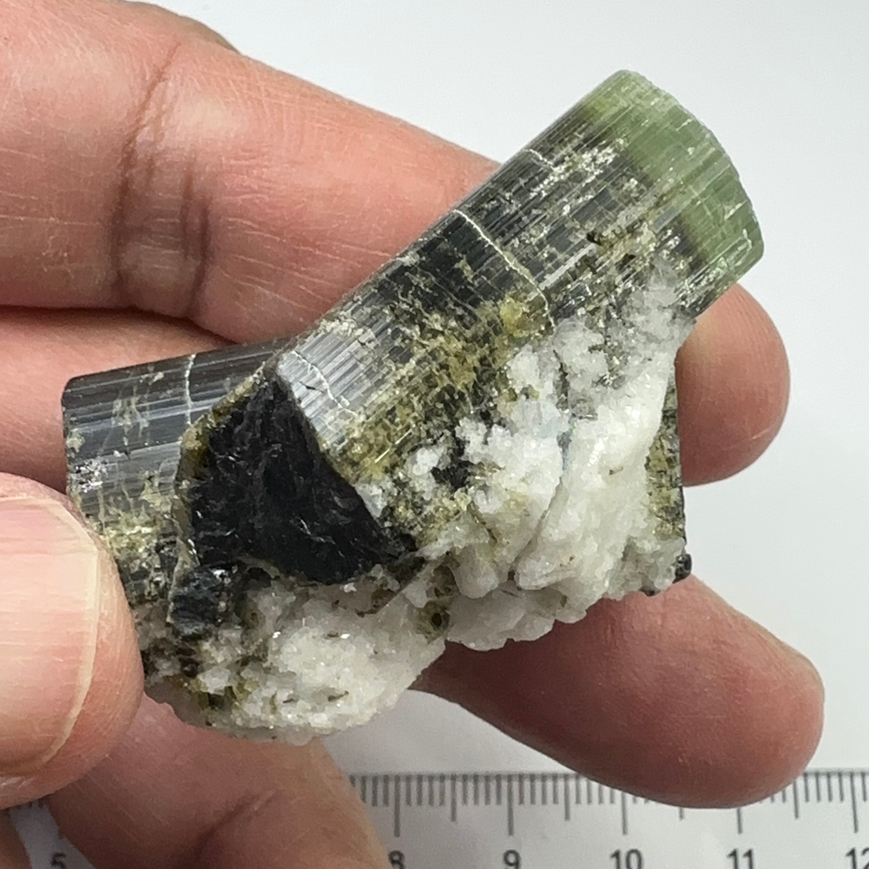 Tourmaline Crystal, 42.90gm, Tanzania.