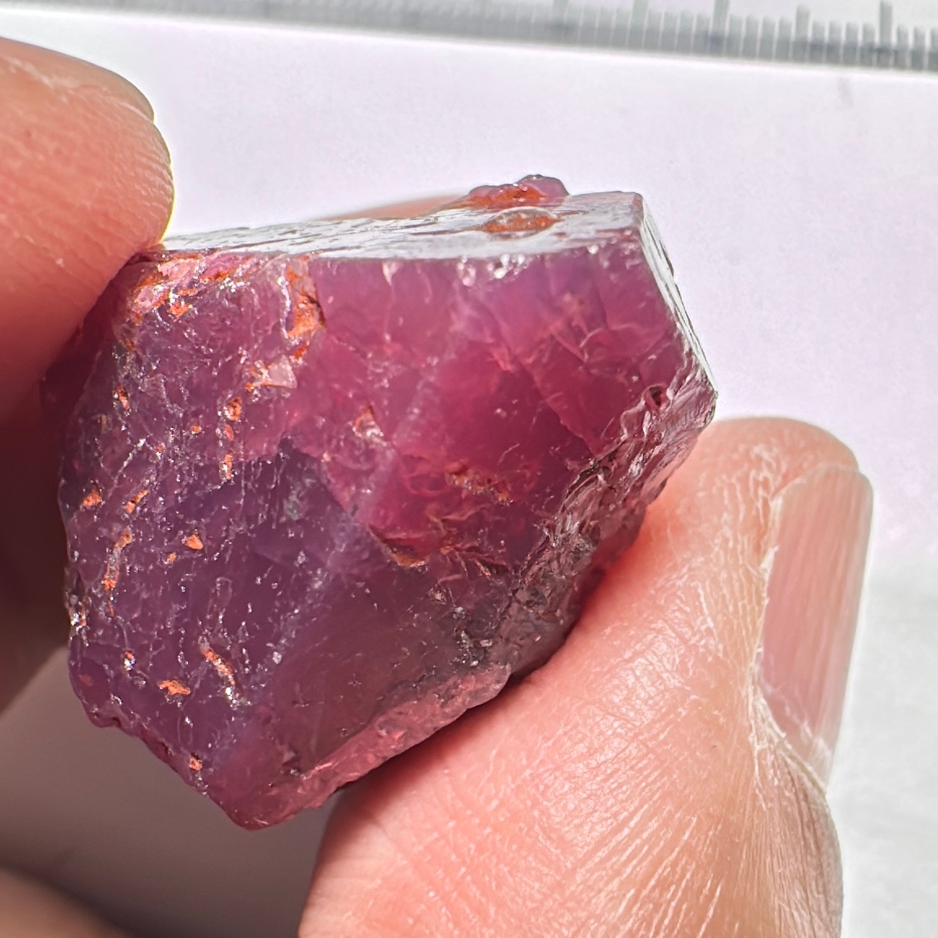 Mahenge Spinel Crystal, 63.68ct, Tanzania. Untreated Unheated