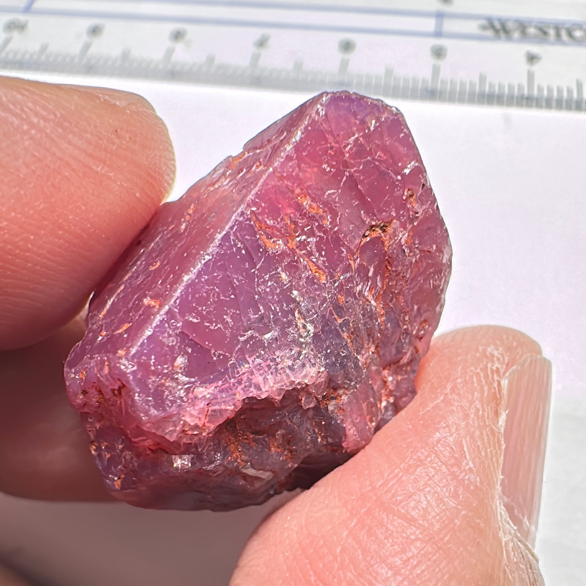 Mahenge Spinel Crystal, 63.68ct, Tanzania. Untreated Unheated